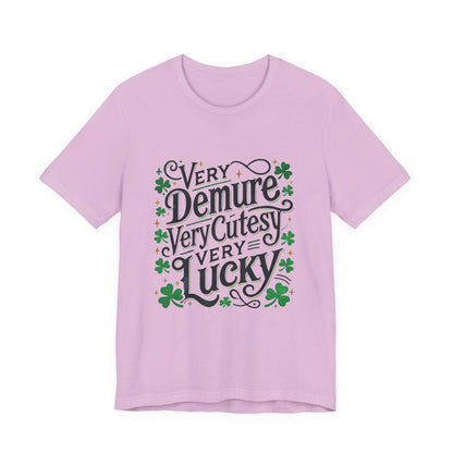 St Patrick's Day Tee, Irish Shamrock Tee, Feeling Lucky - Popbydesign