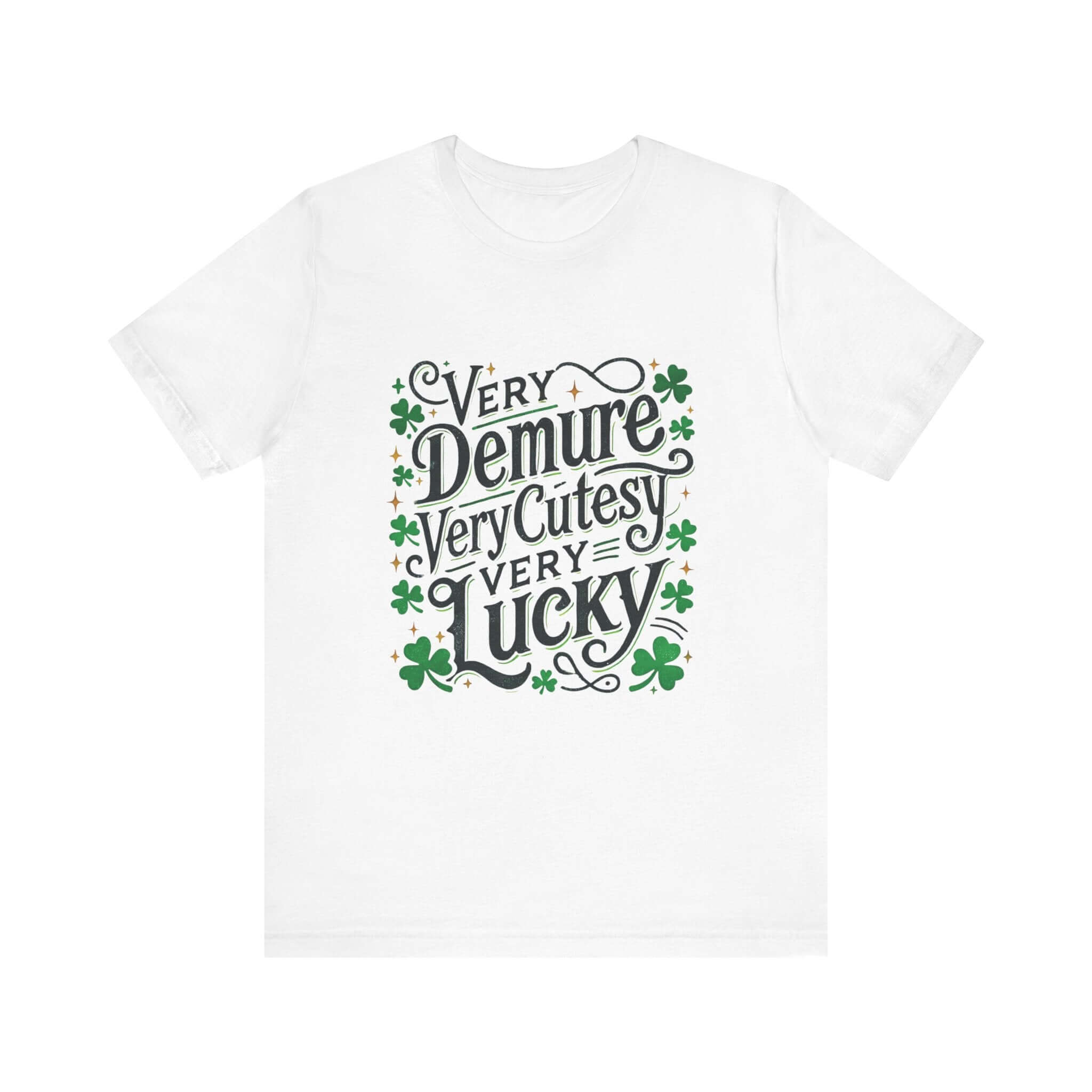 St Patrick's Day Tee, Irish Shamrock Tee, Feeling Lucky by PopCultureByDesign36