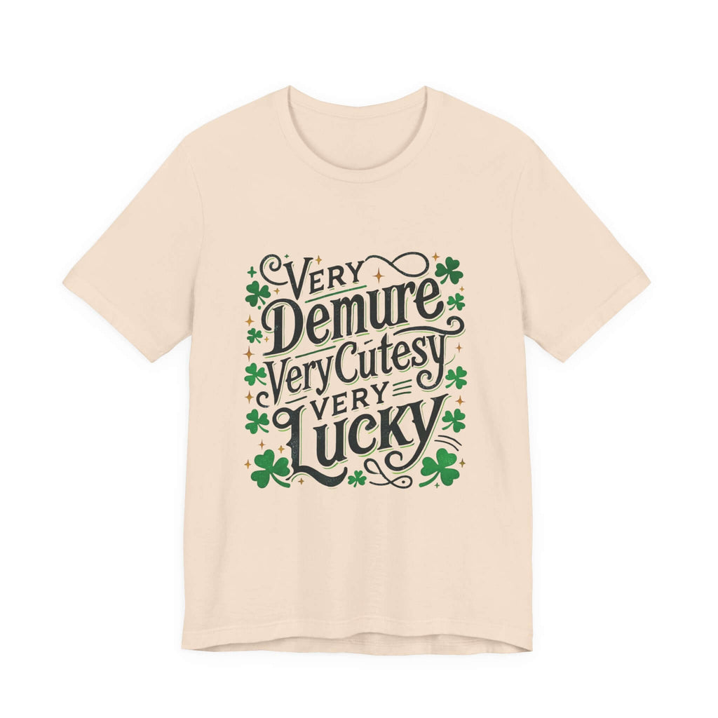 St Patrick's Day Tee, Irish Shamrock Tee, Feeling Lucky by PopCultureByDesign36