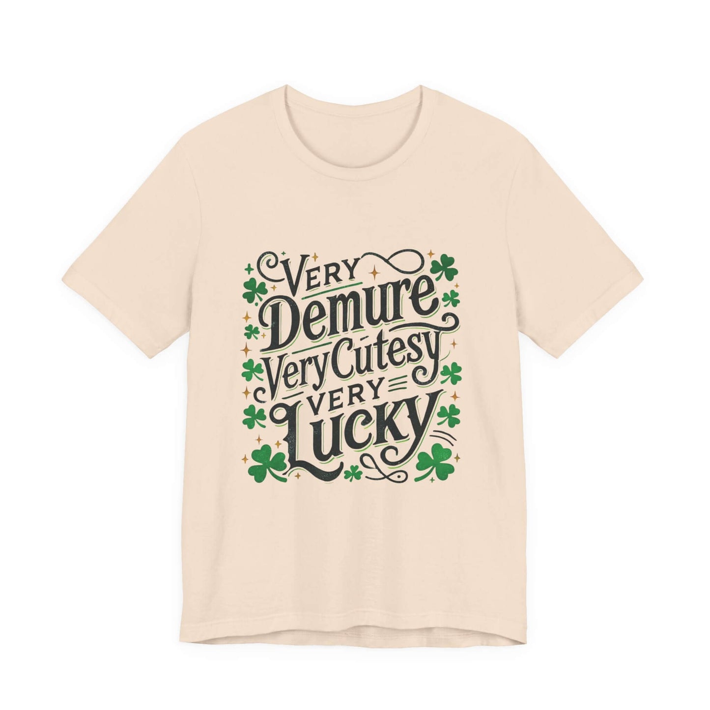 St Patrick's Day Tee, Irish Shamrock Tee, Feeling Lucky - Popbydesign