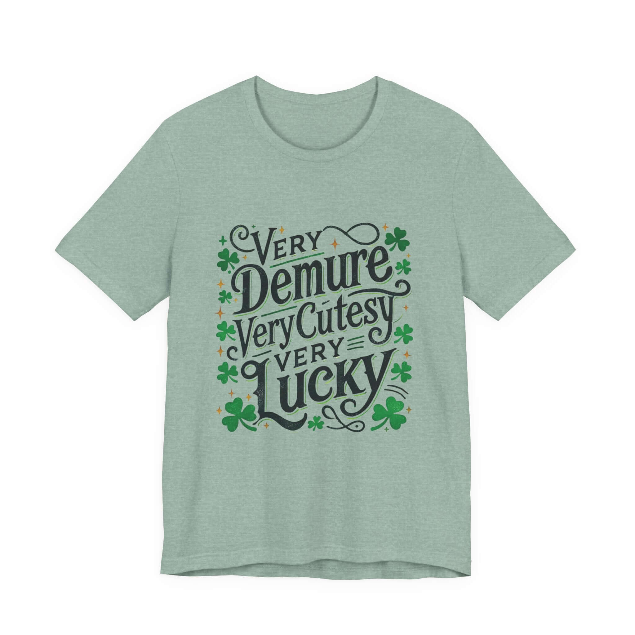 St Patrick's Day Tee, Irish Shamrock Tee, Feeling Lucky by PopCultureByDesign36