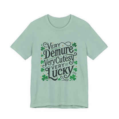 St Patrick's Day Tee, Irish Shamrock Tee, Feeling Lucky - Popbydesign