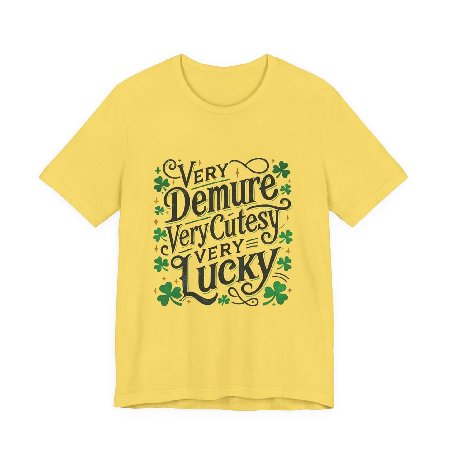 St Patrick's Day Tee, Irish Shamrock Tee, Feeling Lucky - Popbydesign