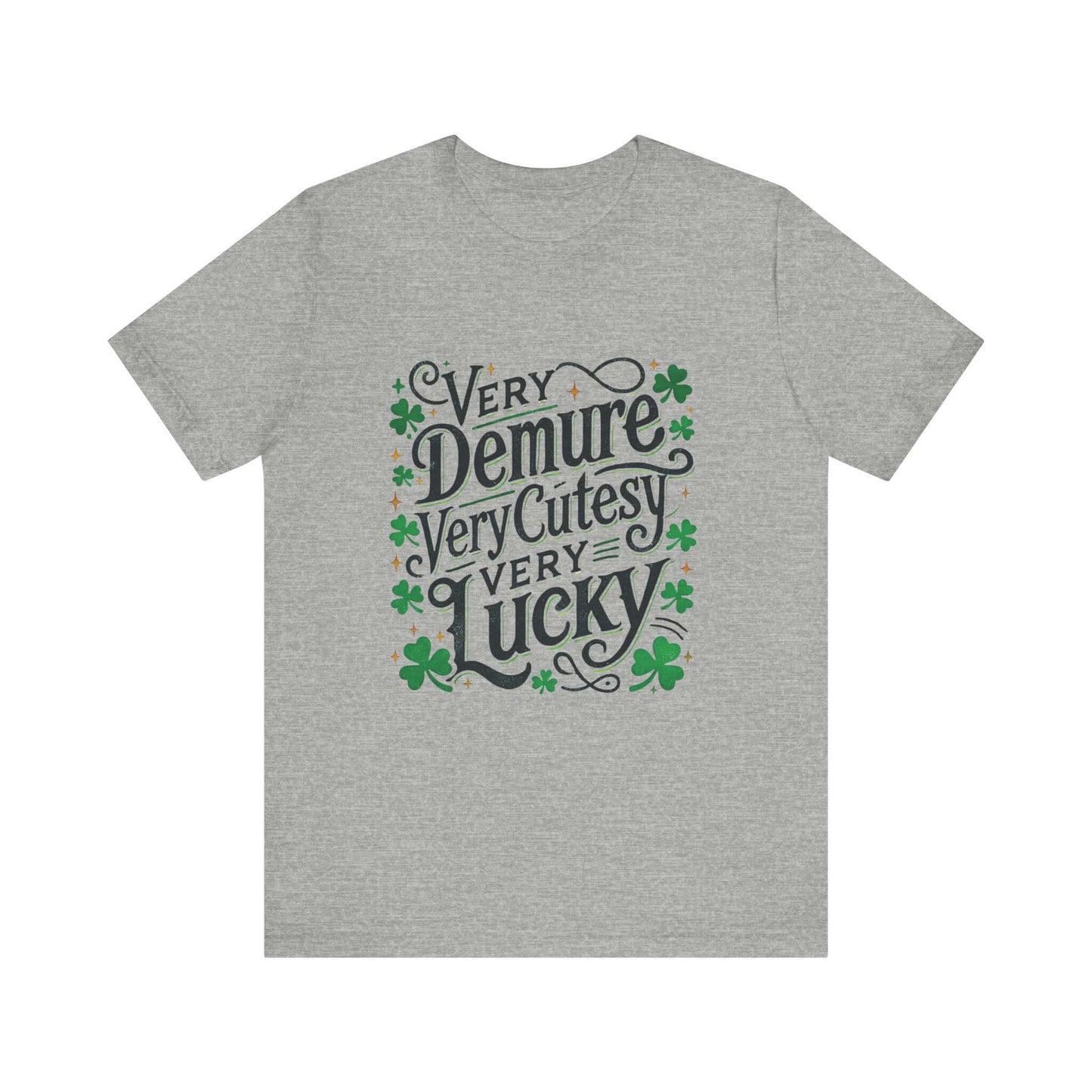 St Patrick's Day Tee, Irish Shamrock Tee, Feeling Lucky - Popbydesign