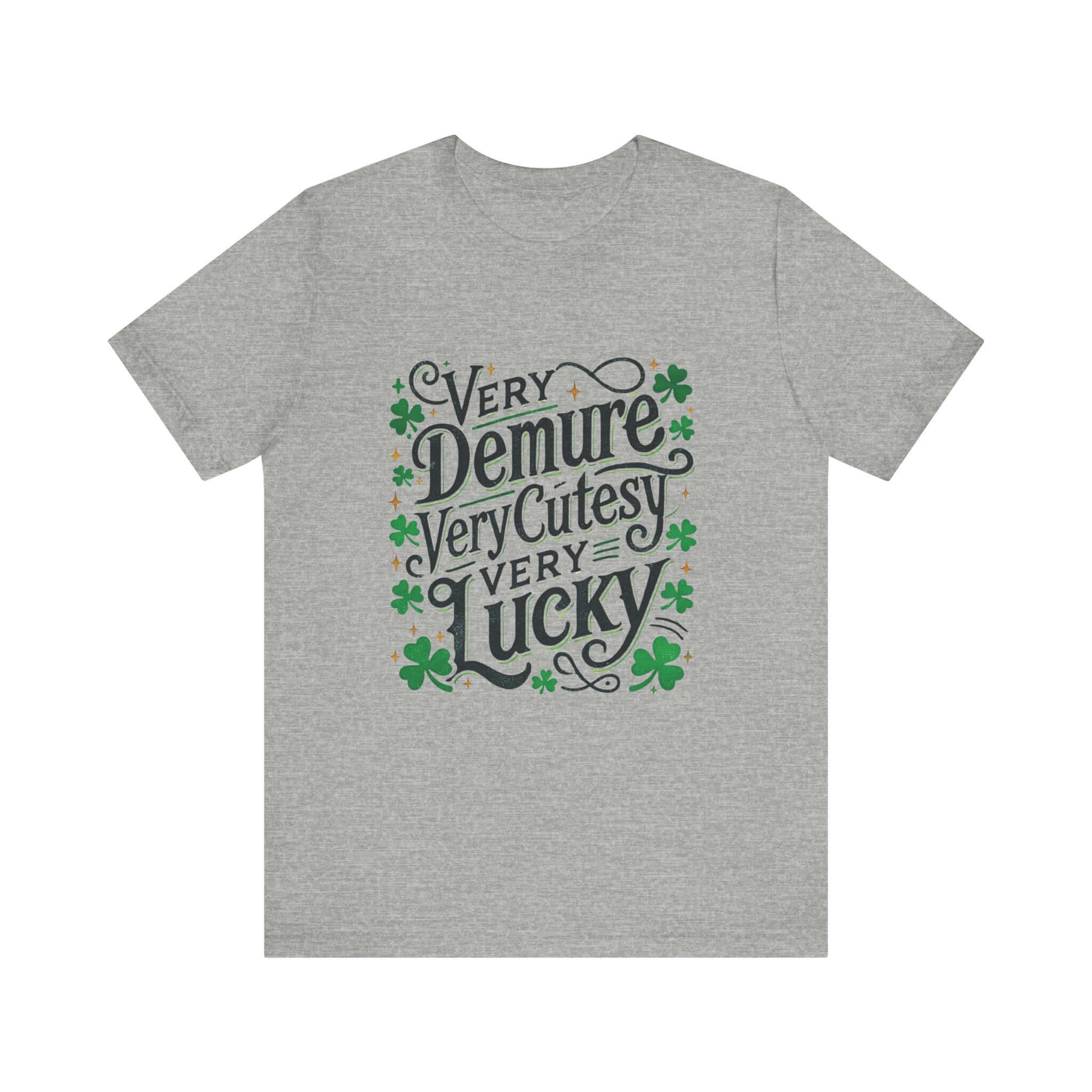 St Patrick's Day Tee, Irish Shamrock Tee, Feeling Lucky by PopCultureByDesign36