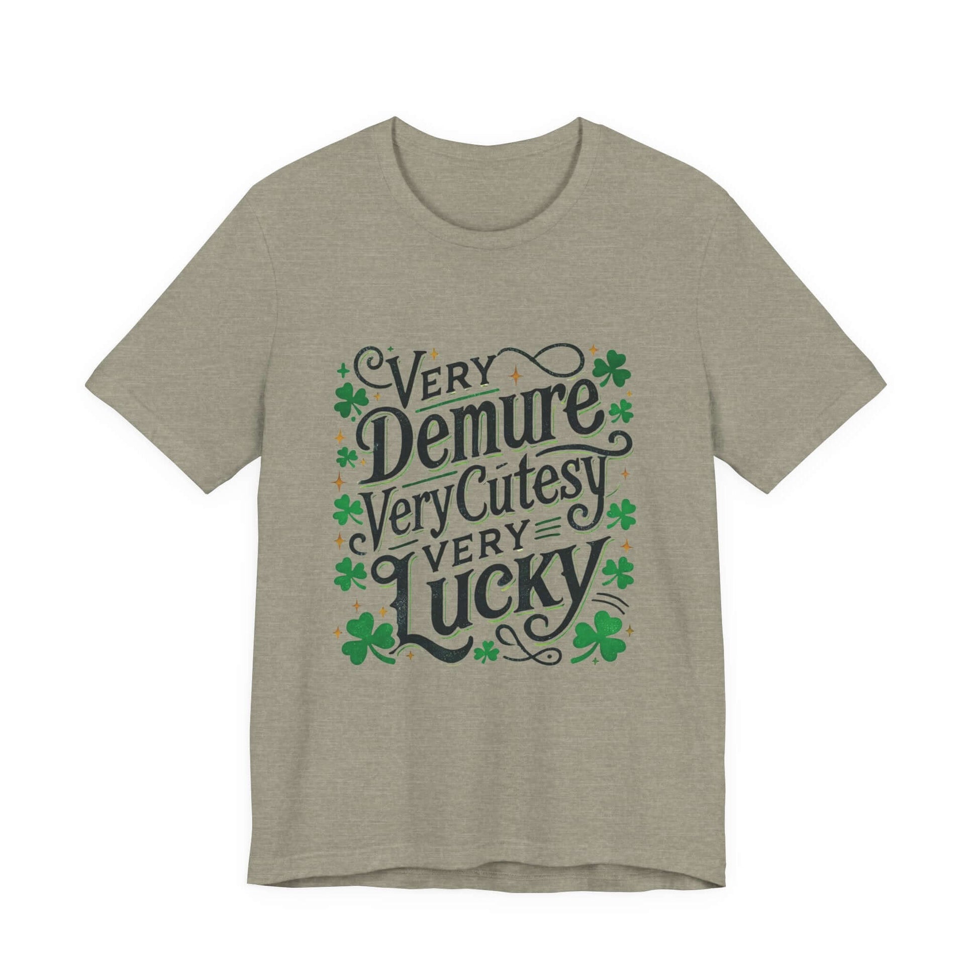 St Patrick's Day Tee, Irish Shamrock Tee, Feeling Lucky - Popbydesign