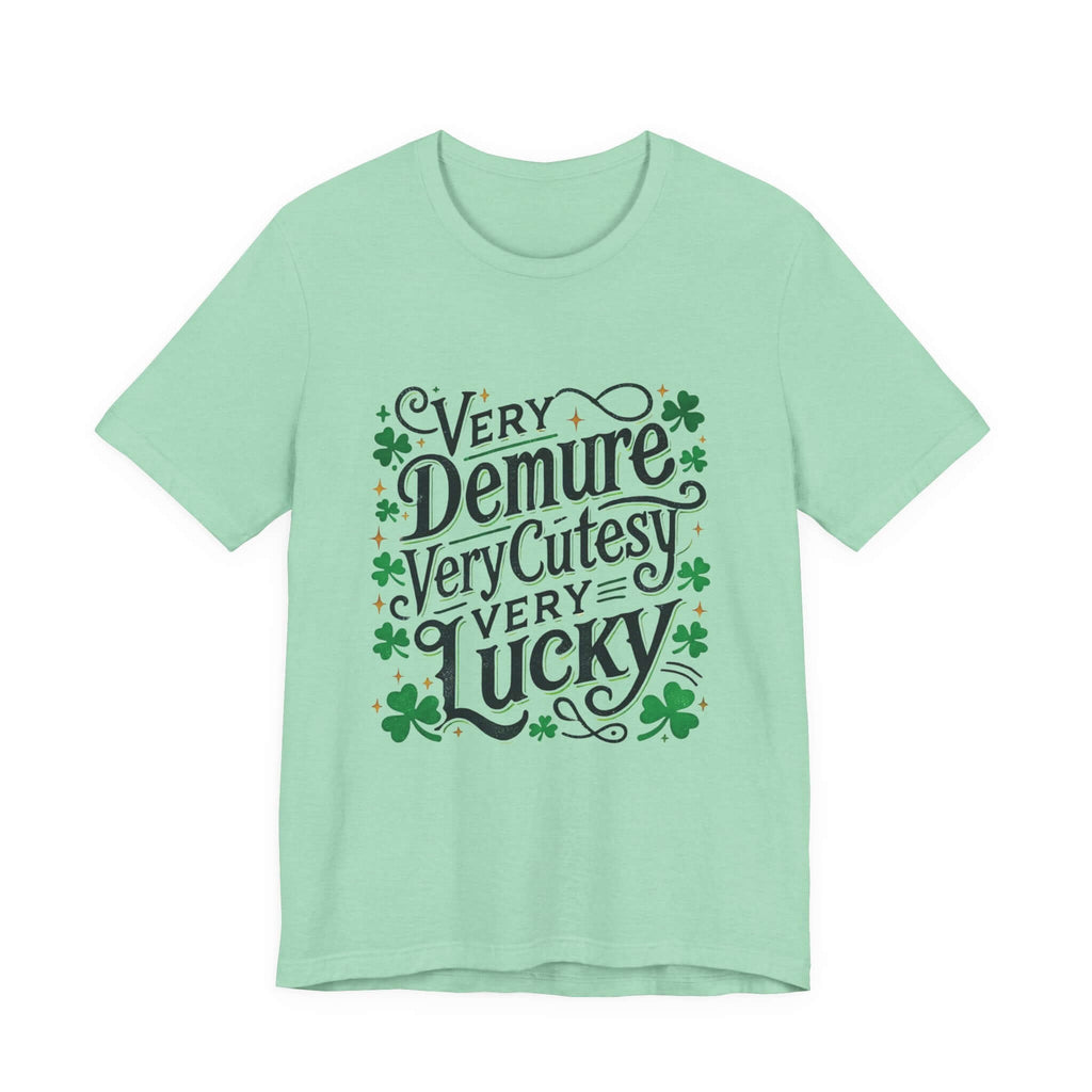 St Patrick's Day Tee, Irish Shamrock Tee, Feeling Lucky by PopCultureByDesign36