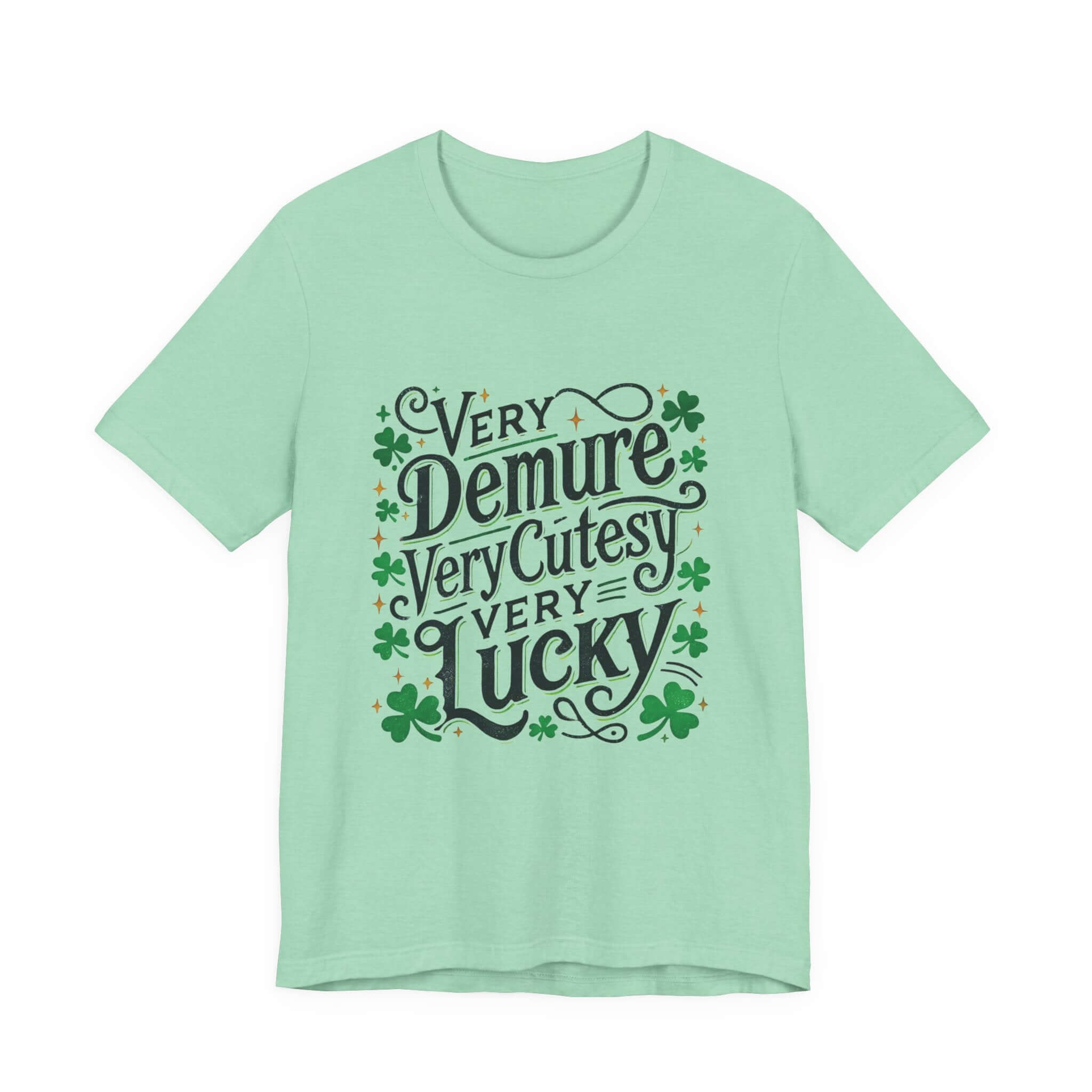 St Patrick's Day Tee, Irish Shamrock Tee, Feeling Lucky by PopCultureByDesign36