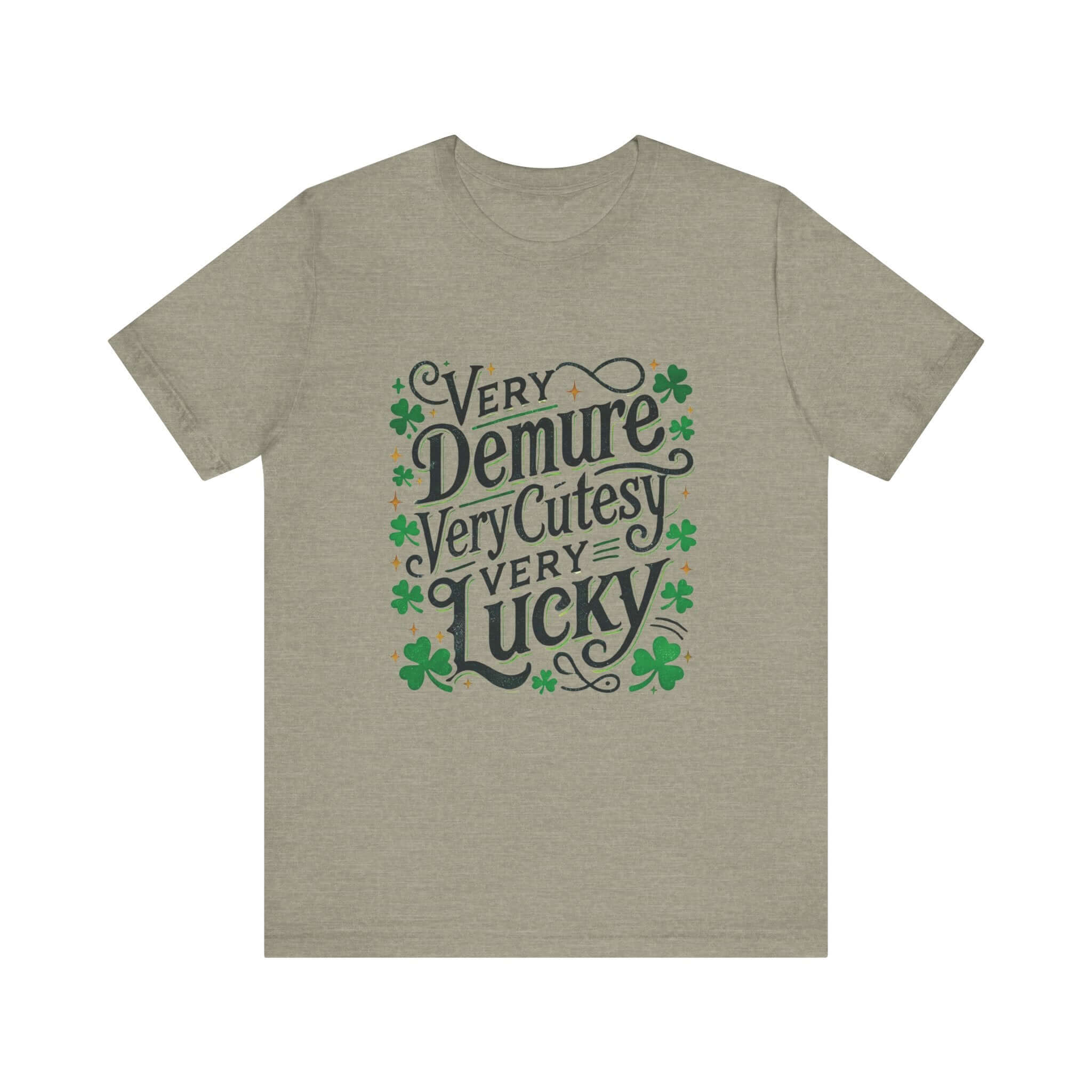 St Patrick's Day Tee, Irish Shamrock Tee, Feeling Lucky by PopCultureByDesign36