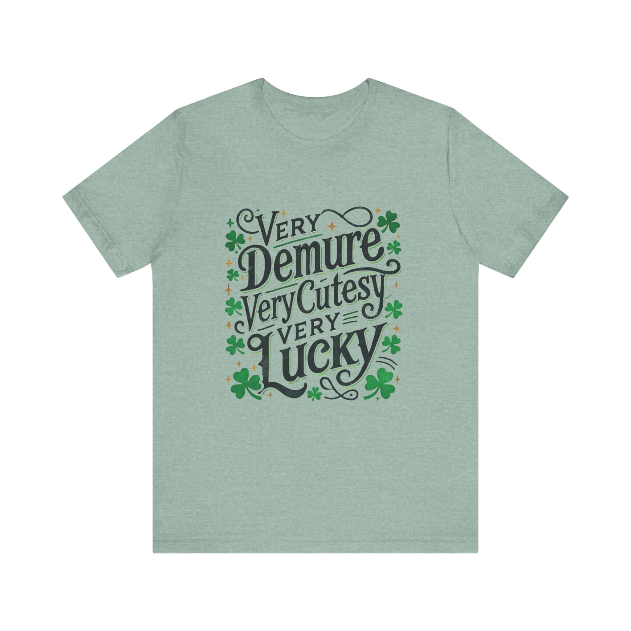 St Patrick's Day Tee, Irish Shamrock Tee, Feeling Lucky by PopCultureByDesign36