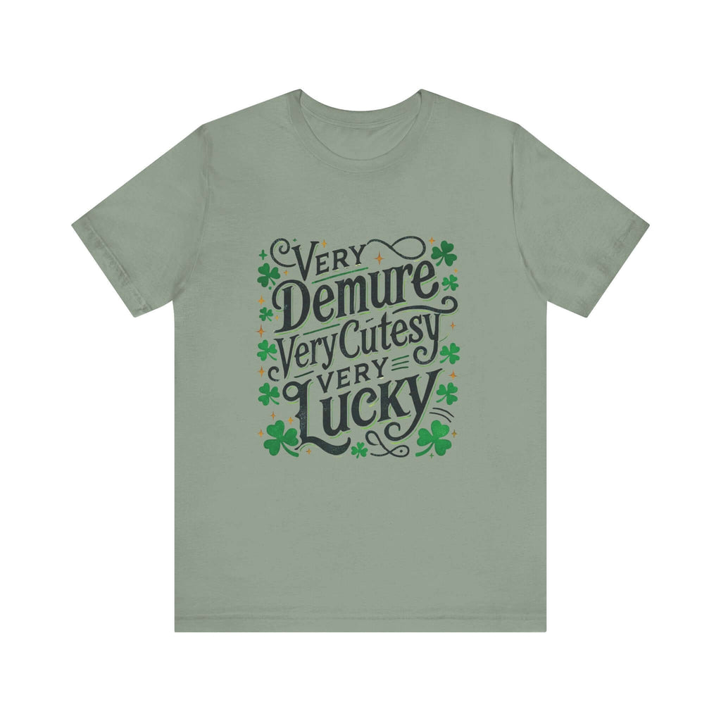 St Patrick's Day Tee, Irish Shamrock Tee, Feeling Lucky by PopCultureByDesign36