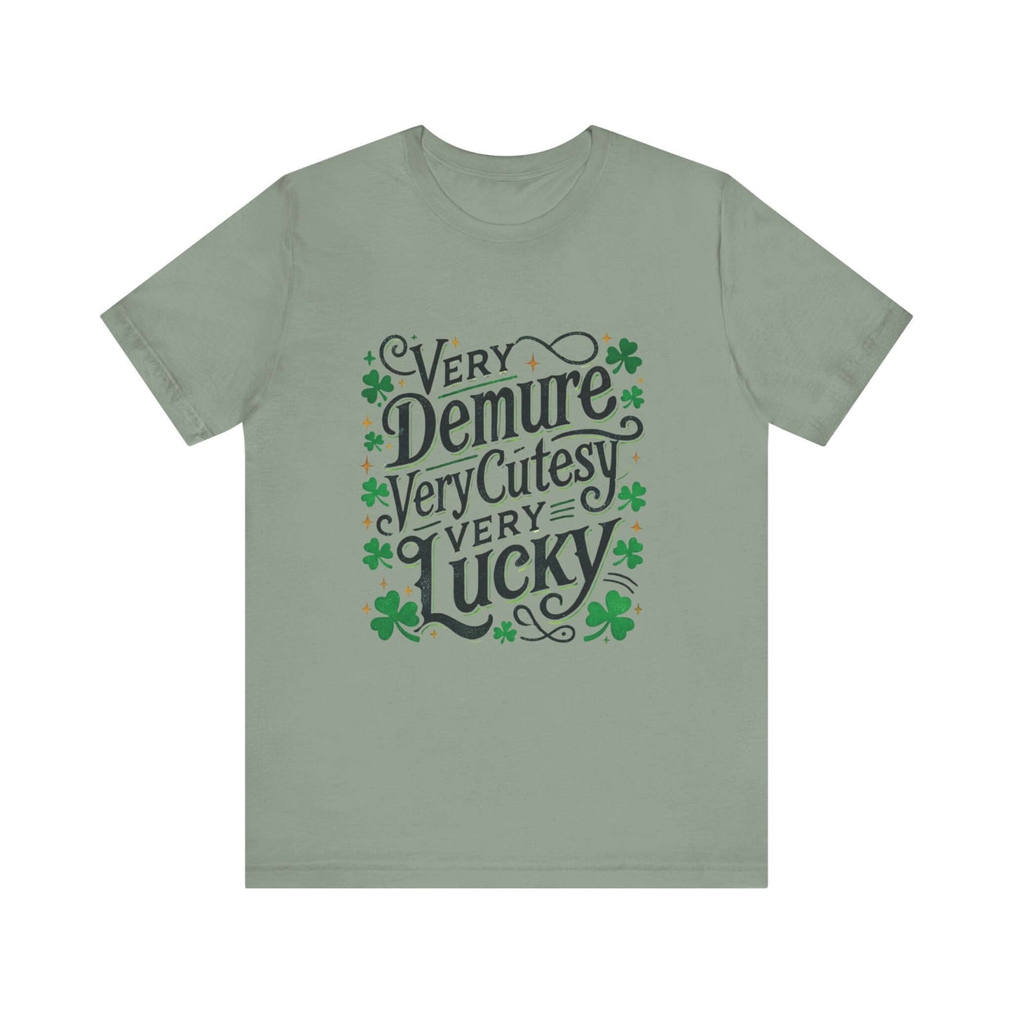 St Patrick's Day Tee, Irish Shamrock Tee, Feeling Lucky - Popbydesign
