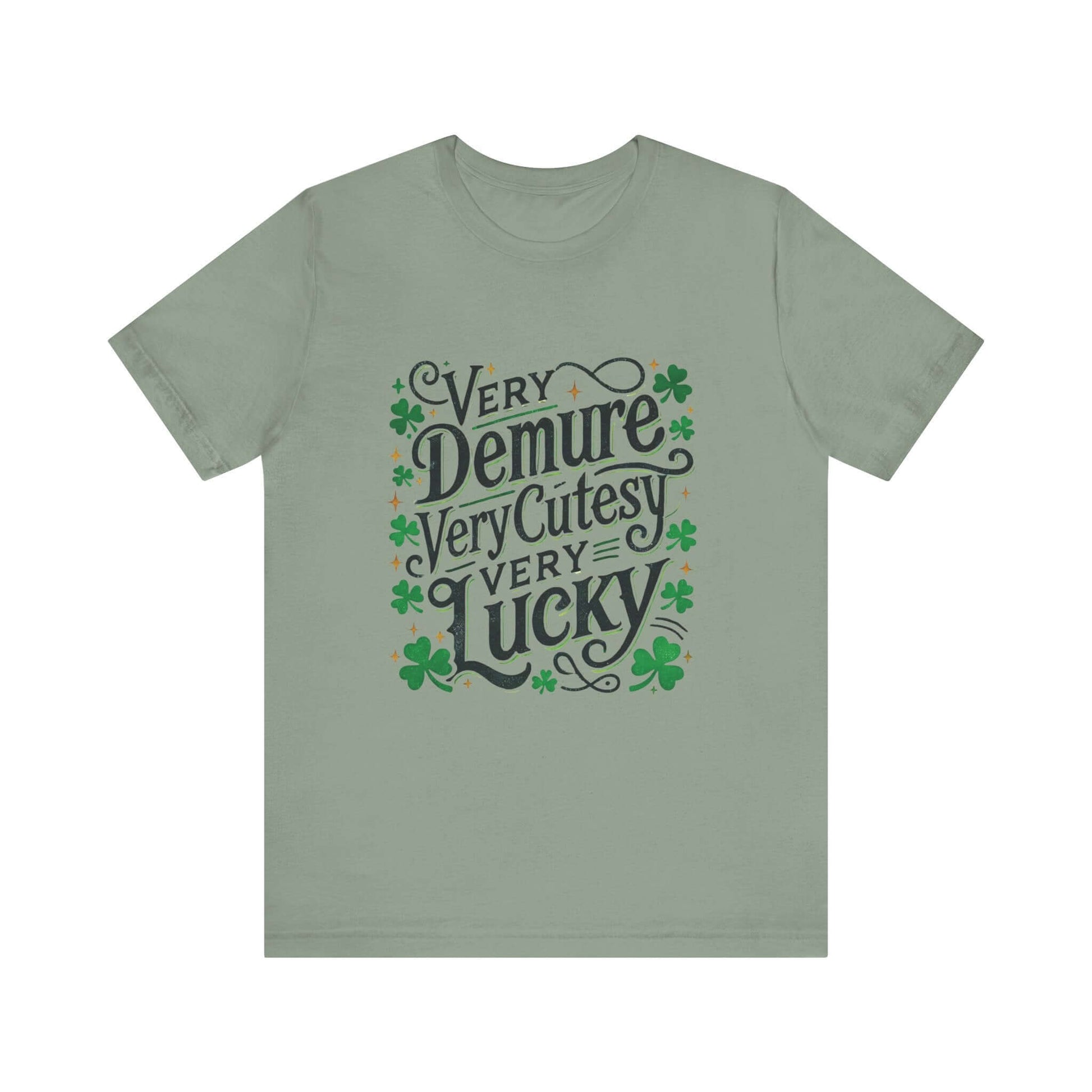 St Patrick's Day Tee, Irish Shamrock Tee, Feeling Lucky - Popbydesign