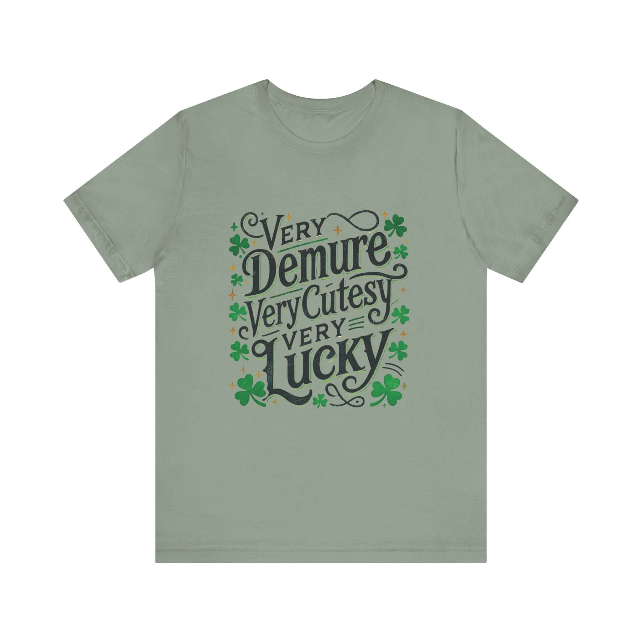 St Patrick's Day Tee, Irish Shamrock Tee, Feeling Lucky by PopCultureByDesign36