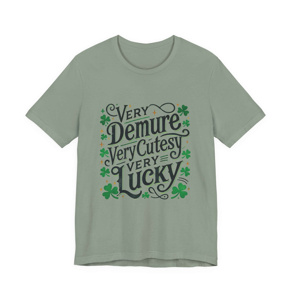 St Patrick's Day Tee, Irish Shamrock Tee, Feeling Lucky by PopCultureByDesign36