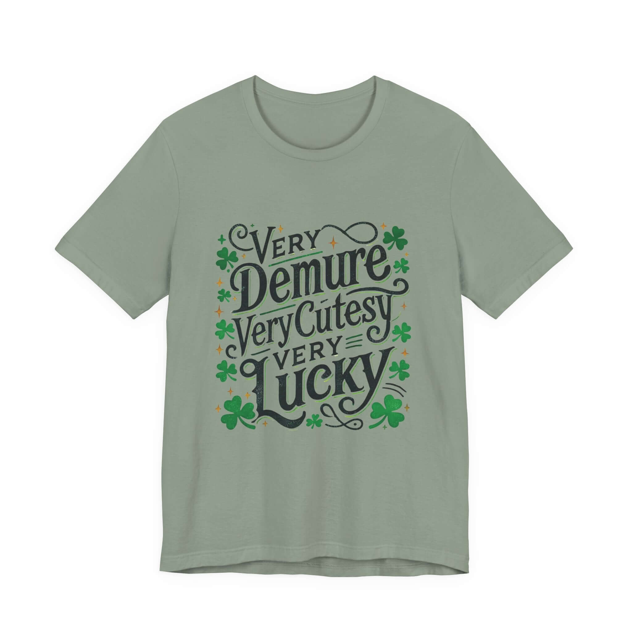 St Patrick's Day Tee, Irish Shamrock Tee, Feeling Lucky by PopCultureByDesign36