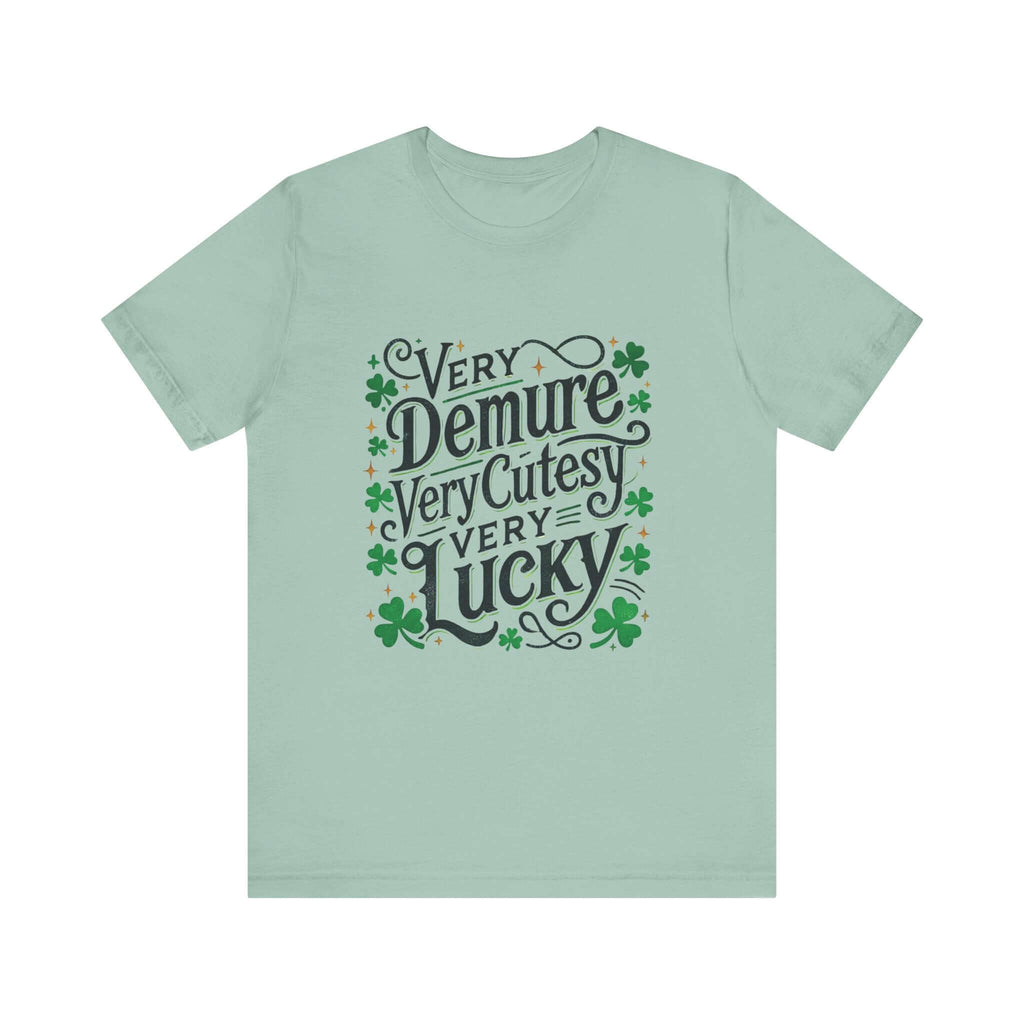 St Patrick's Day Tee, Irish Shamrock Tee, Feeling Lucky by PopCultureByDesign36
