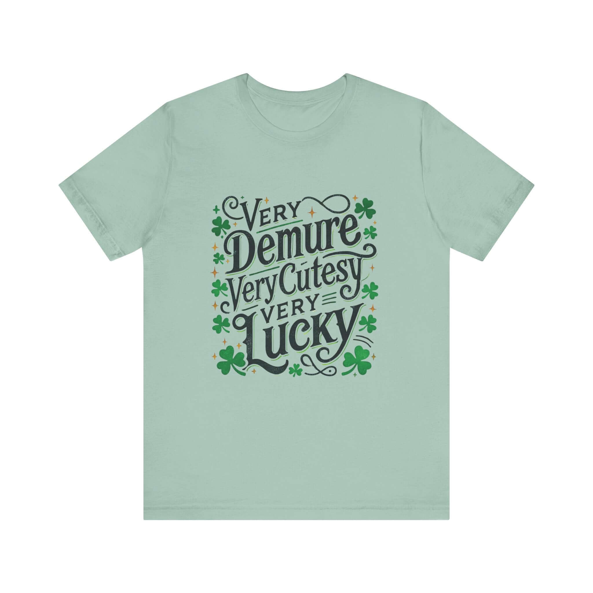 St Patrick's Day Tee, Irish Shamrock Tee, Feeling Lucky by PopCultureByDesign36