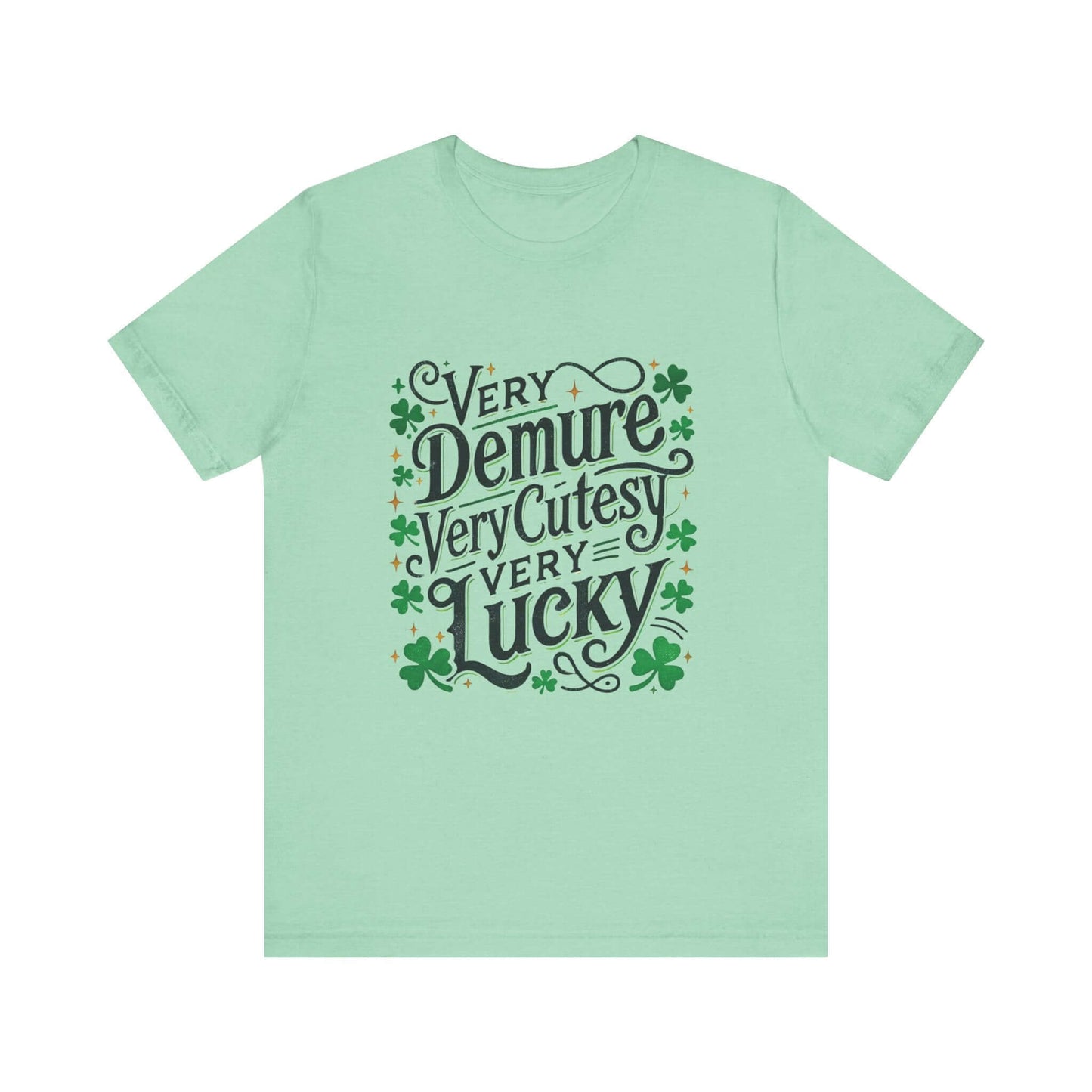 St Patrick's Day Tee, Irish Shamrock Tee, Feeling Lucky - Popbydesign