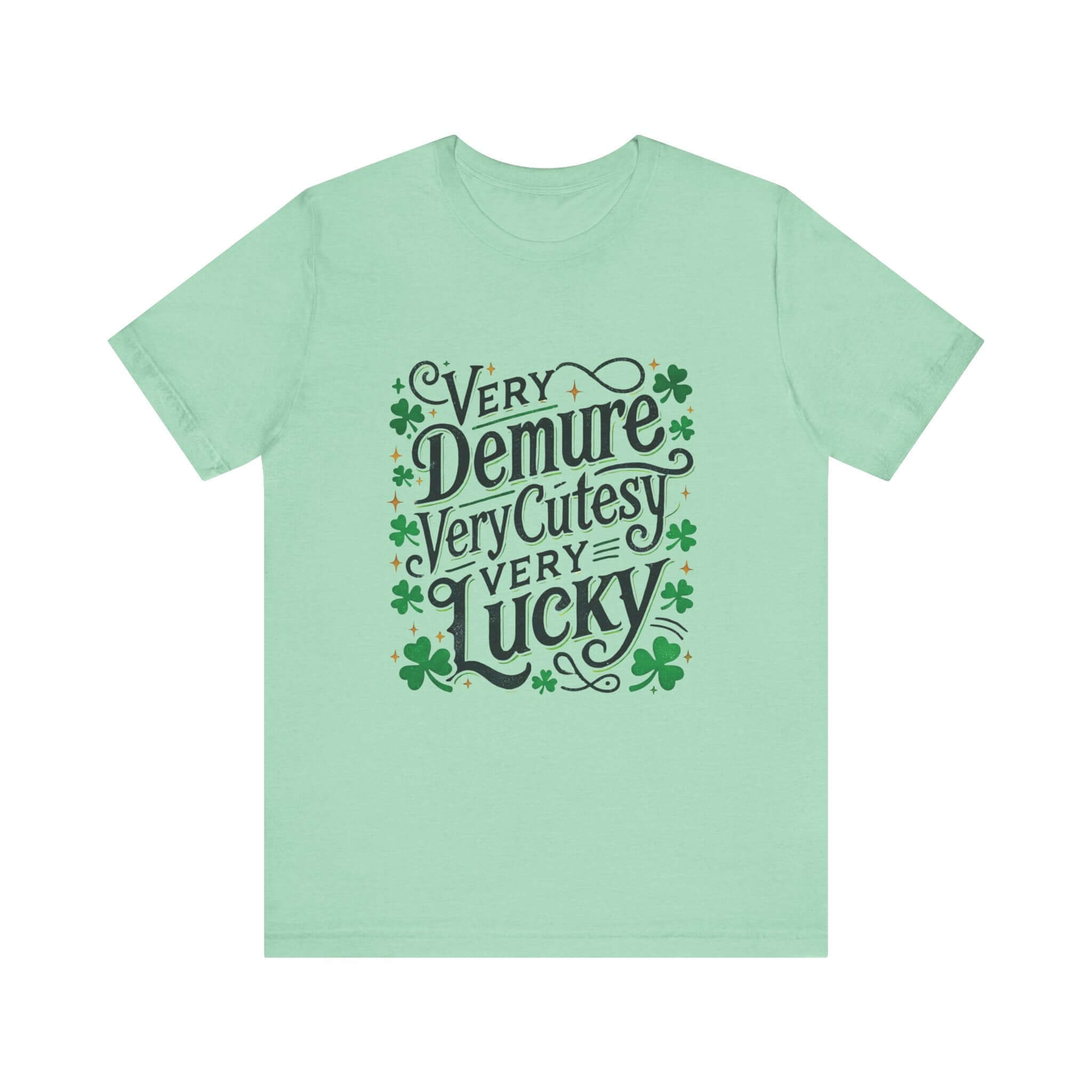 St Patrick's Day Tee, Irish Shamrock Tee, Feeling Lucky by PopCultureByDesign36