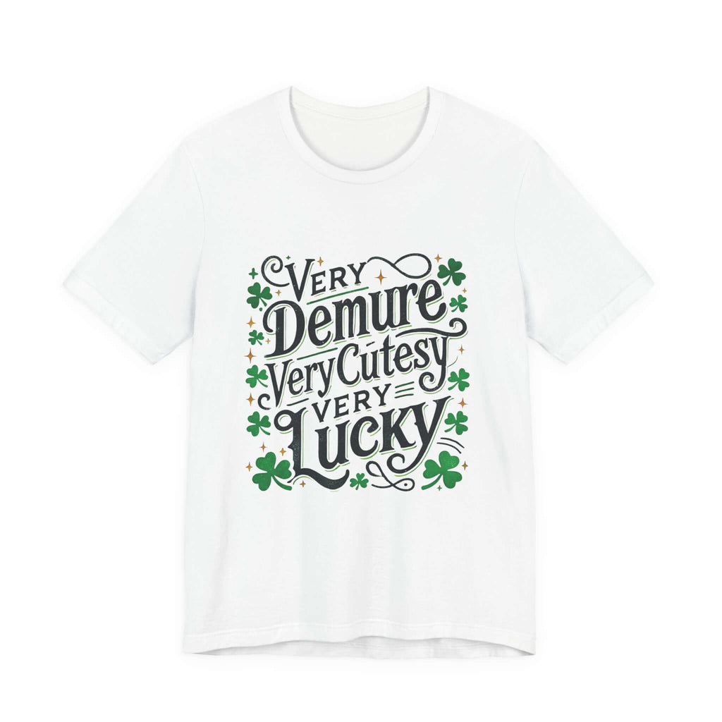 St Patrick's Day Tee, Irish Shamrock Tee, Feeling Lucky by PopCultureByDesign36
