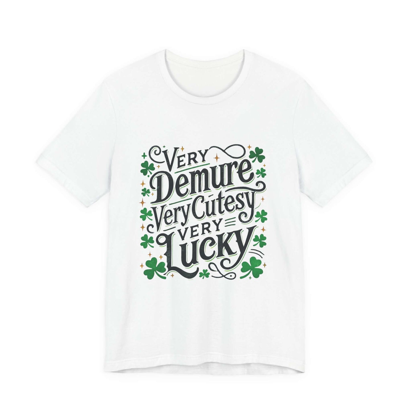 St Patrick's Day Tee, Irish Shamrock Tee, Feeling Lucky - Popbydesign