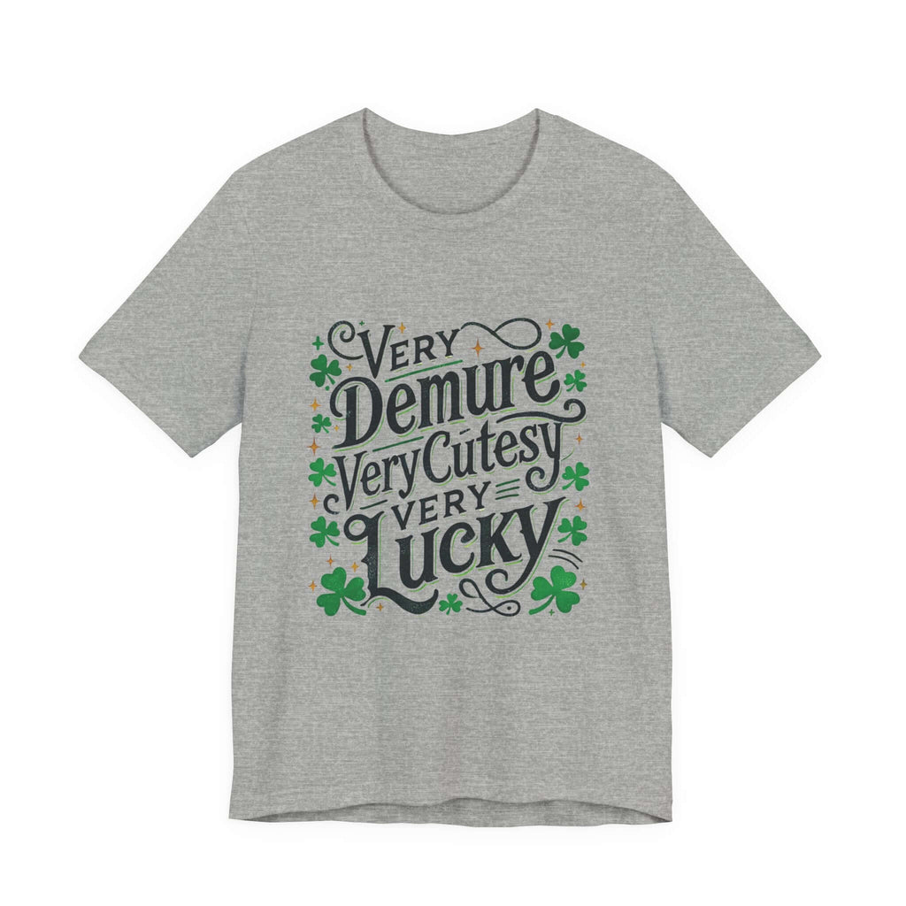 St Patrick's Day Tee, Irish Shamrock Tee, Feeling Lucky by PopCultureByDesign36