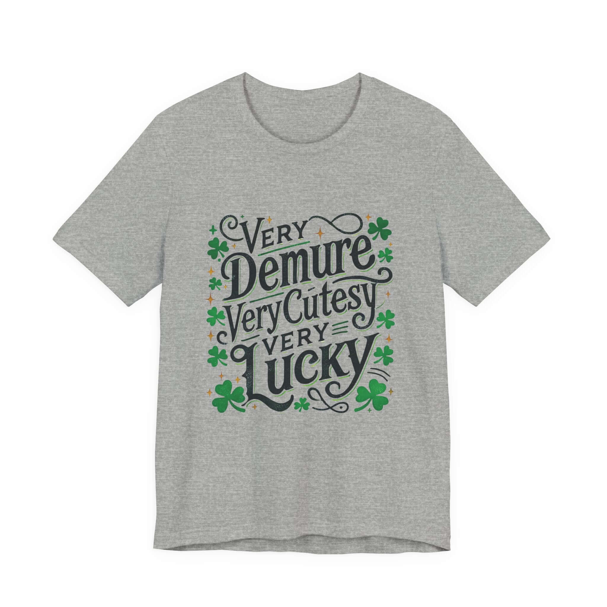St Patrick's Day Tee, Irish Shamrock Tee, Feeling Lucky by PopCultureByDesign36