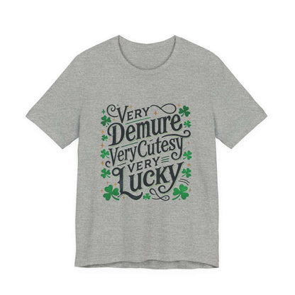 St Patrick's Day Tee, Irish Shamrock Tee, Feeling Lucky - Popbydesign