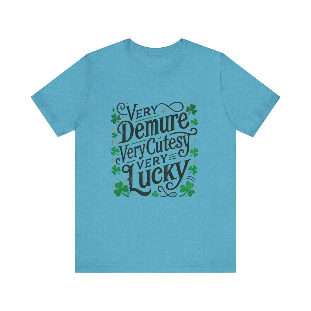 St Patrick's Day Tee, Irish Shamrock Tee, Feeling Lucky by PopCultureByDesign36