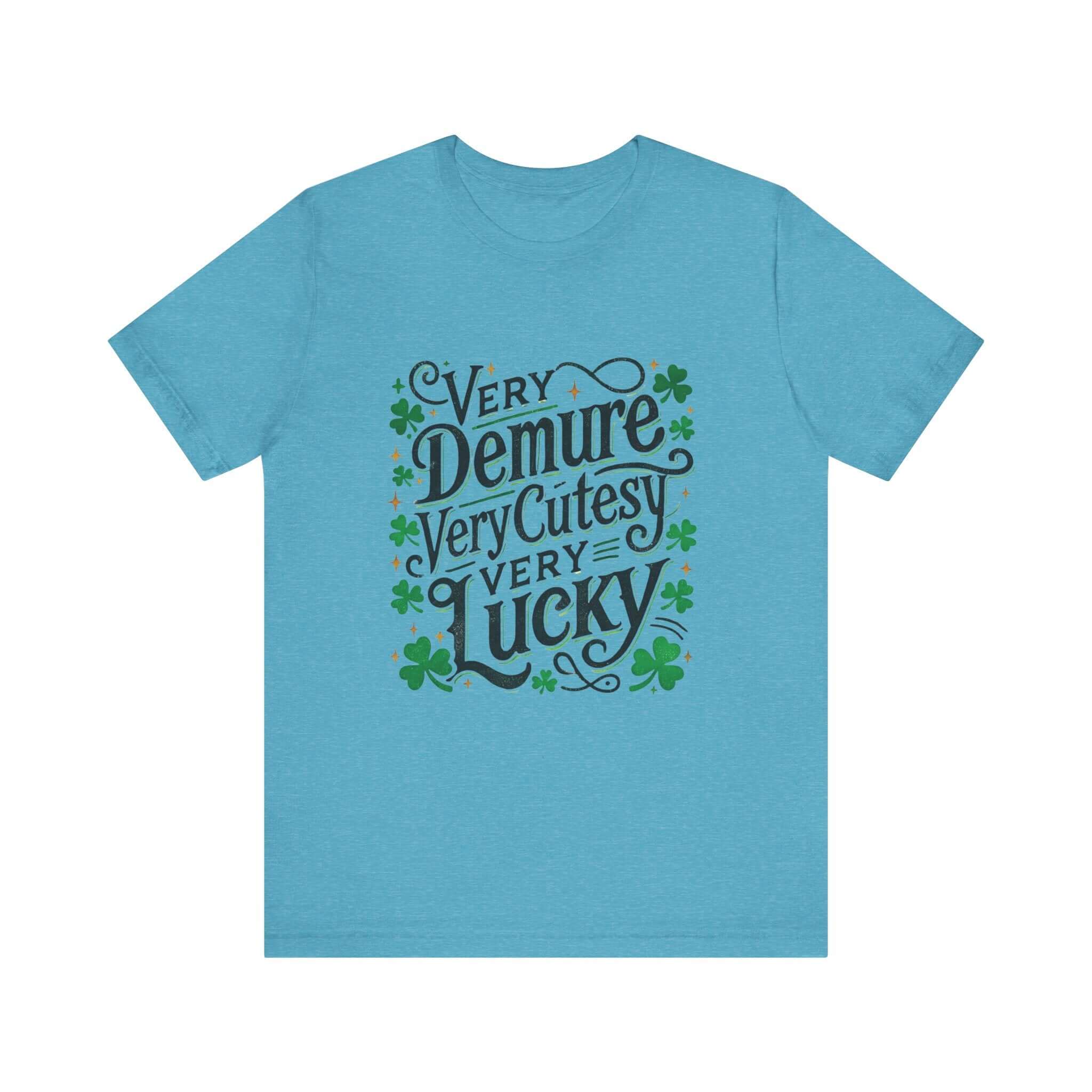 St Patrick's Day Tee, Irish Shamrock Tee, Feeling Lucky by PopCultureByDesign36