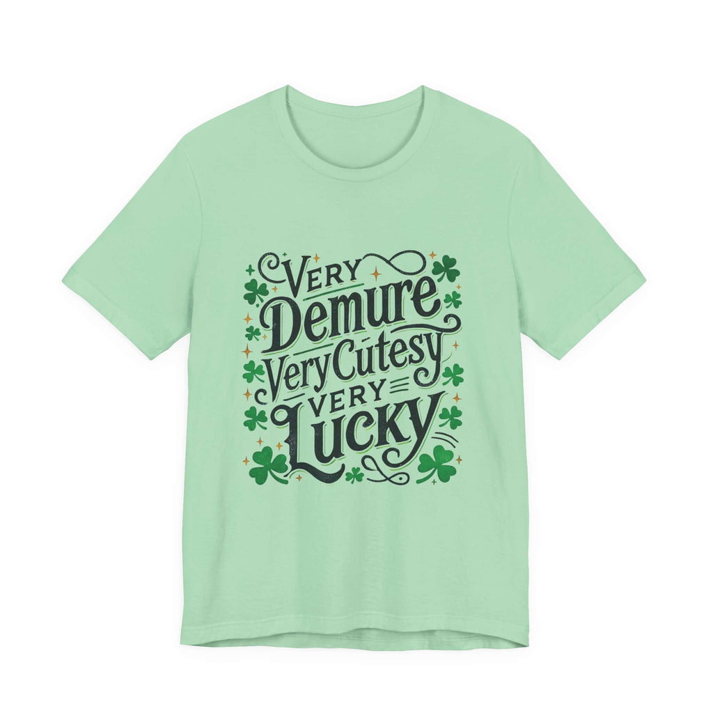 St Patrick's Day Tee, Irish Shamrock Tee, Feeling Lucky by PopCultureByDesign36