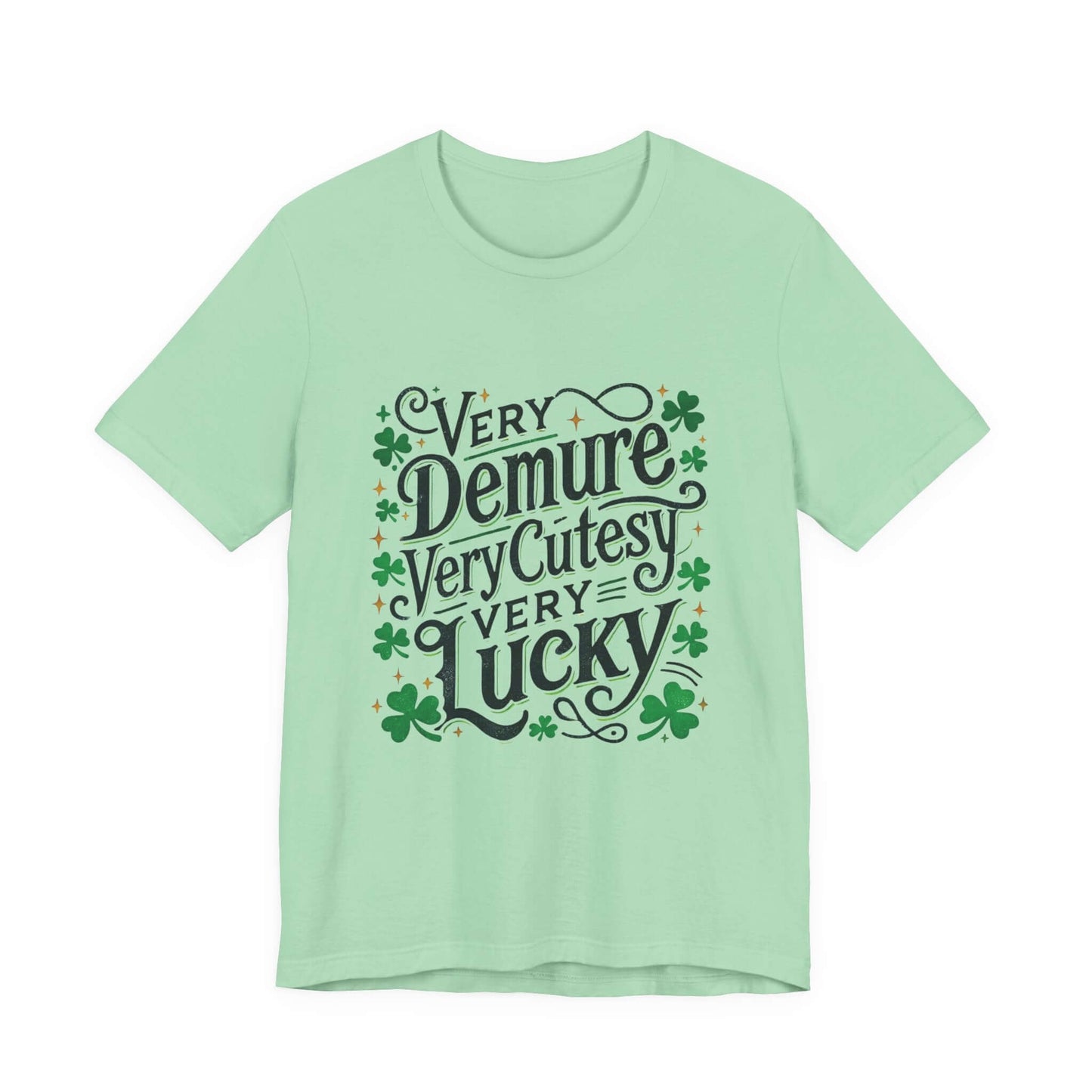 St Patrick's Day Tee, Irish Shamrock Tee, Feeling Lucky - Popbydesign