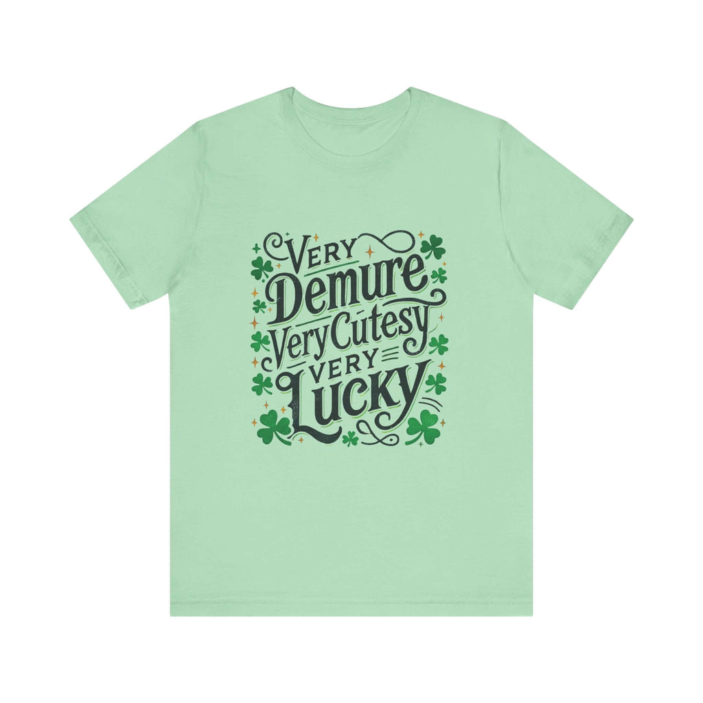 St Patrick's Day Tee, Irish Shamrock Tee, Feeling Lucky by PopCultureByDesign36