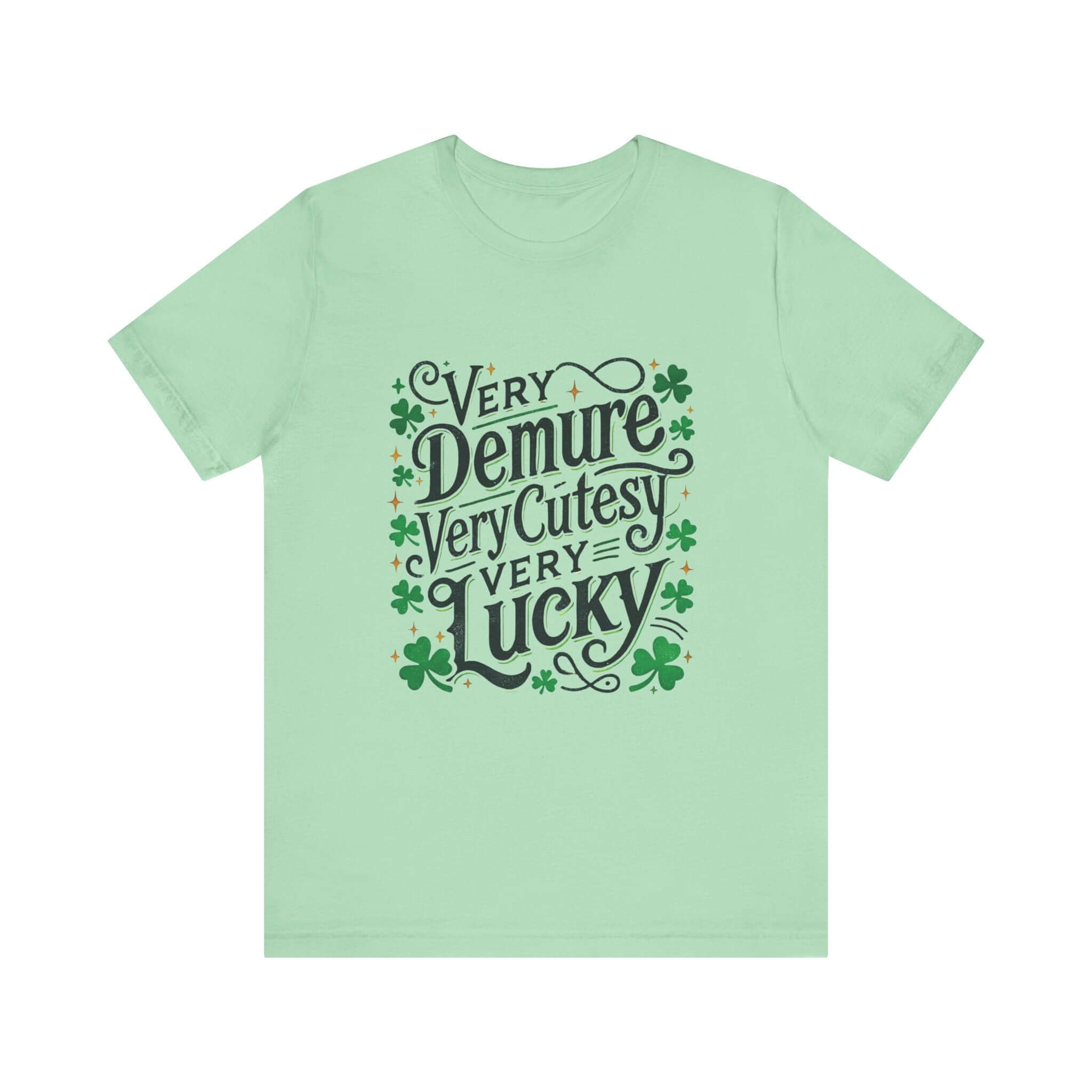 St Patrick's Day Tee, Irish Shamrock Tee, Feeling Lucky by PopCultureByDesign36