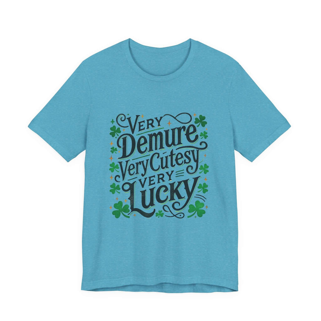 St Patrick's Day Tee, Irish Shamrock Tee, Feeling Lucky by PopCultureByDesign36