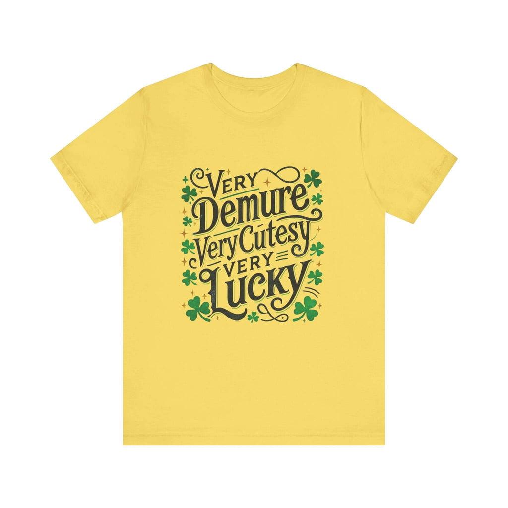 St Patrick's Day Tee, Irish Shamrock Tee, Feeling Lucky by PopCultureByDesign36