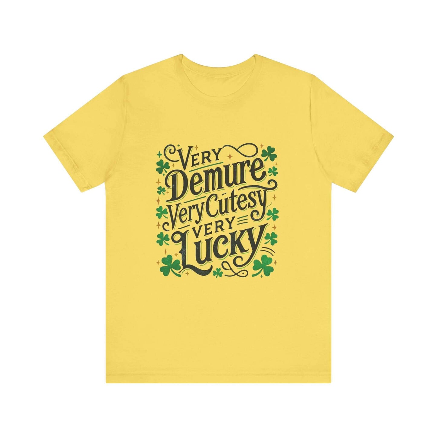 St Patrick's Day Tee, Irish Shamrock Tee, Feeling Lucky - Popbydesign
