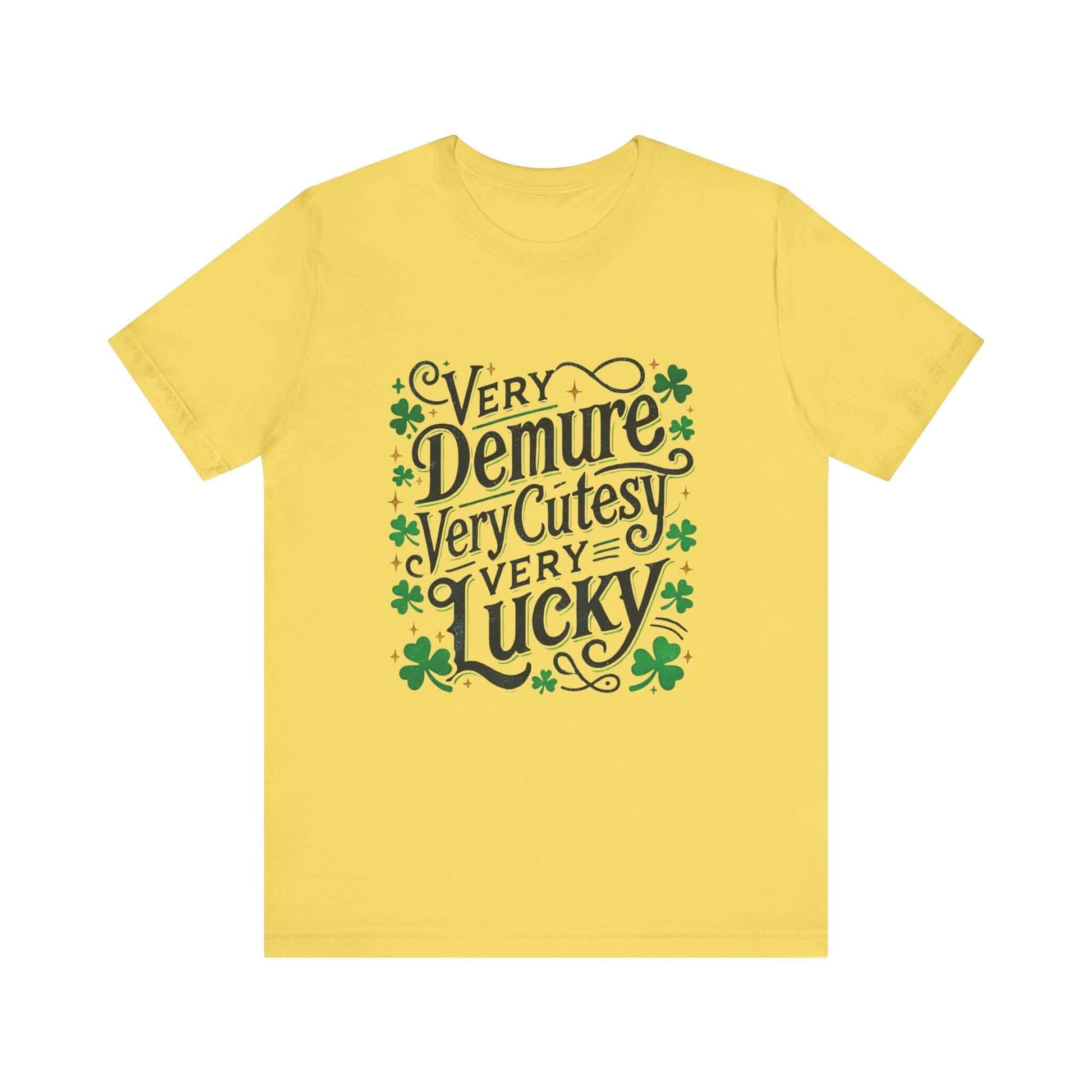 St Patrick's Day Tee, Irish Shamrock Tee, Feeling Lucky - Popbydesign