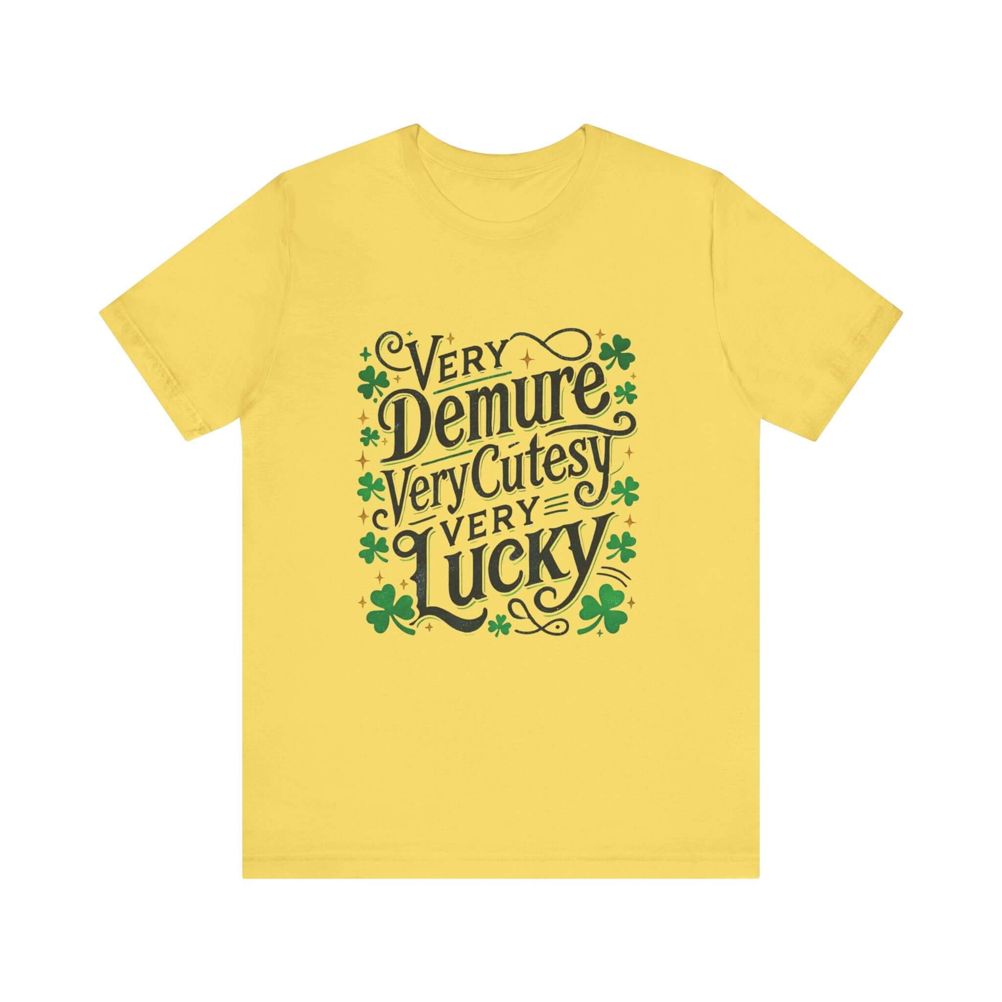 St Patrick's Day Tee, Irish Shamrock Tee, Feeling Lucky by PopCultureByDesign36