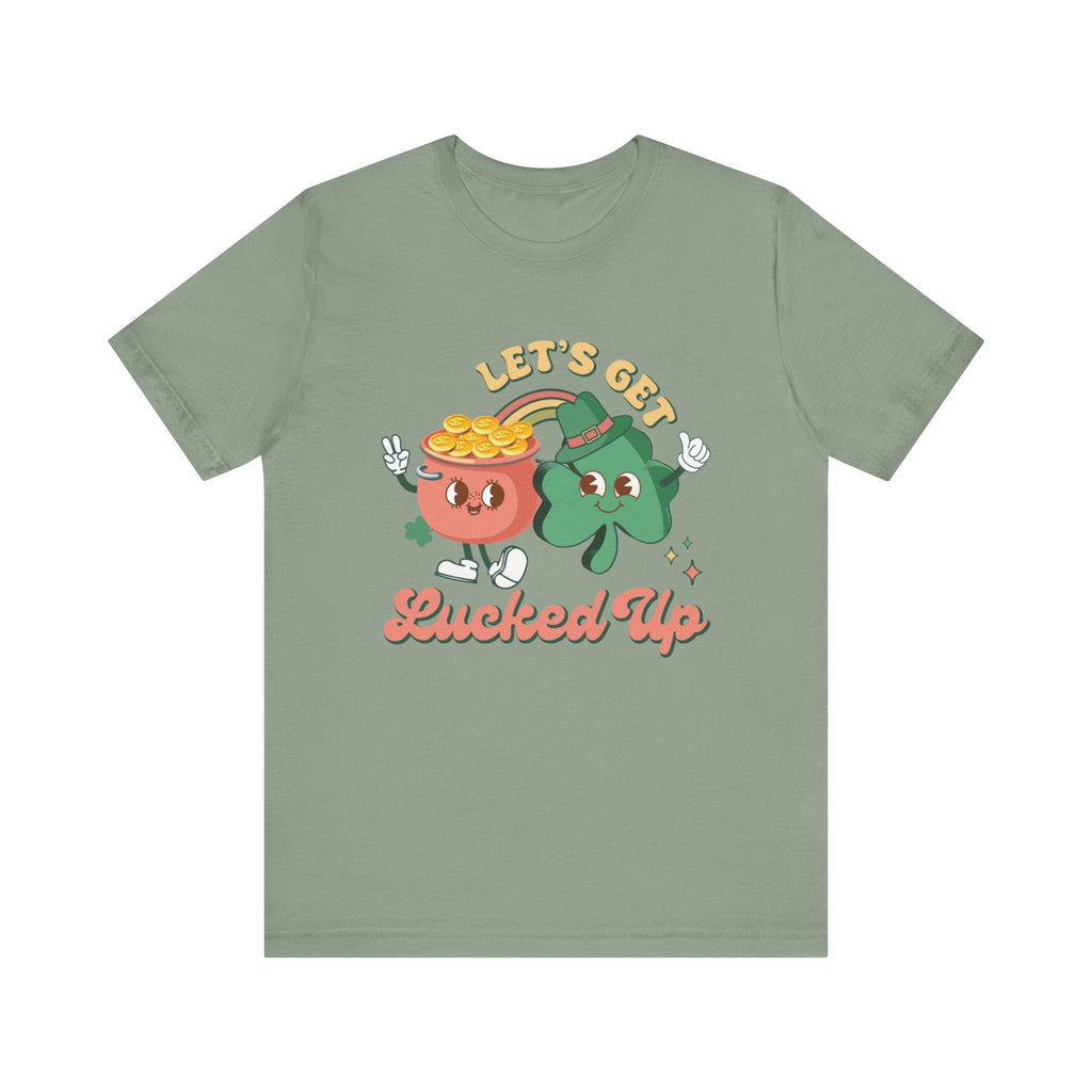 St Patrick's Day Tee, Irish Shamrock Tee, St Patty Shirt by Printify