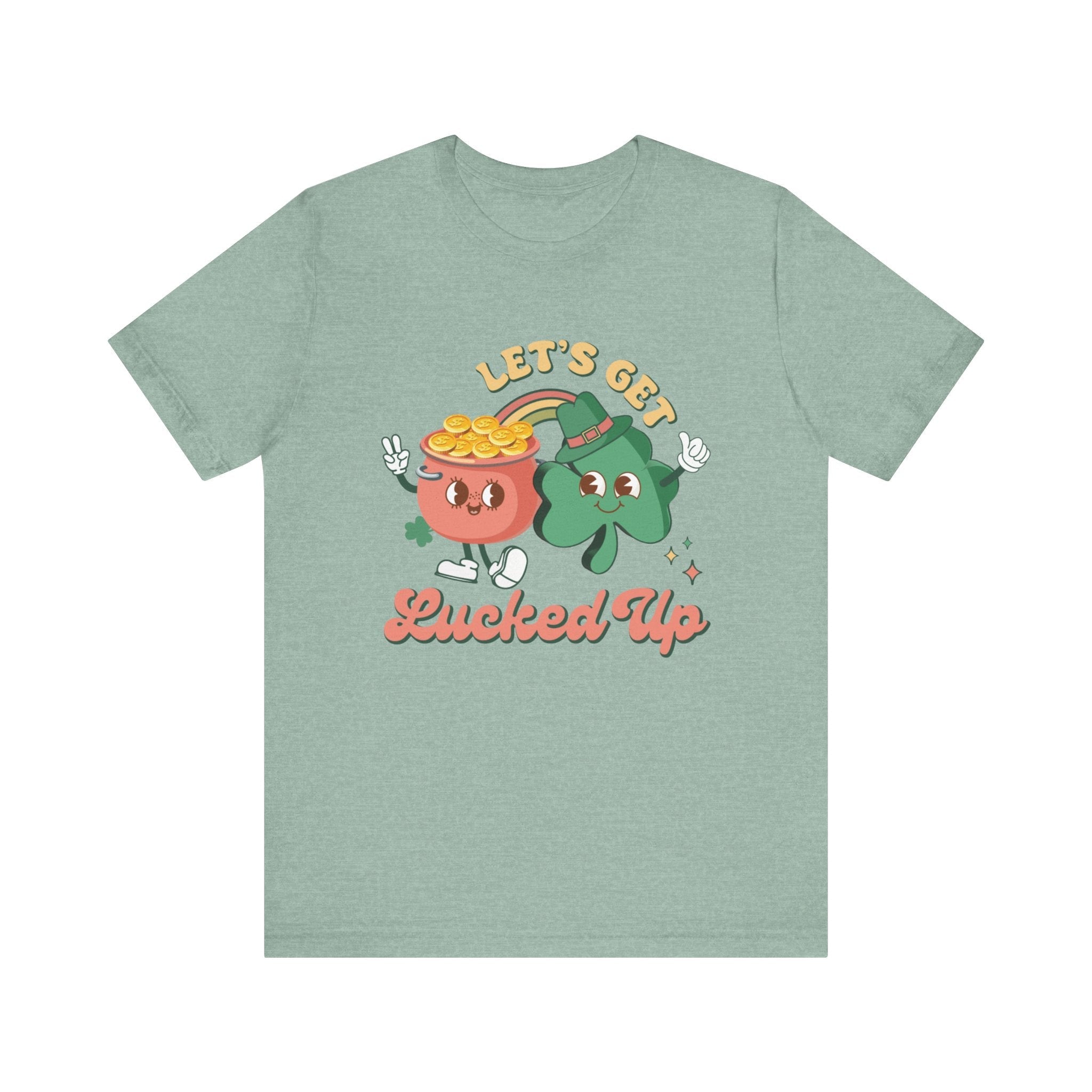 St Patrick's Day Tee, Irish Shamrock Tee, St Patty Shirt by Printify
