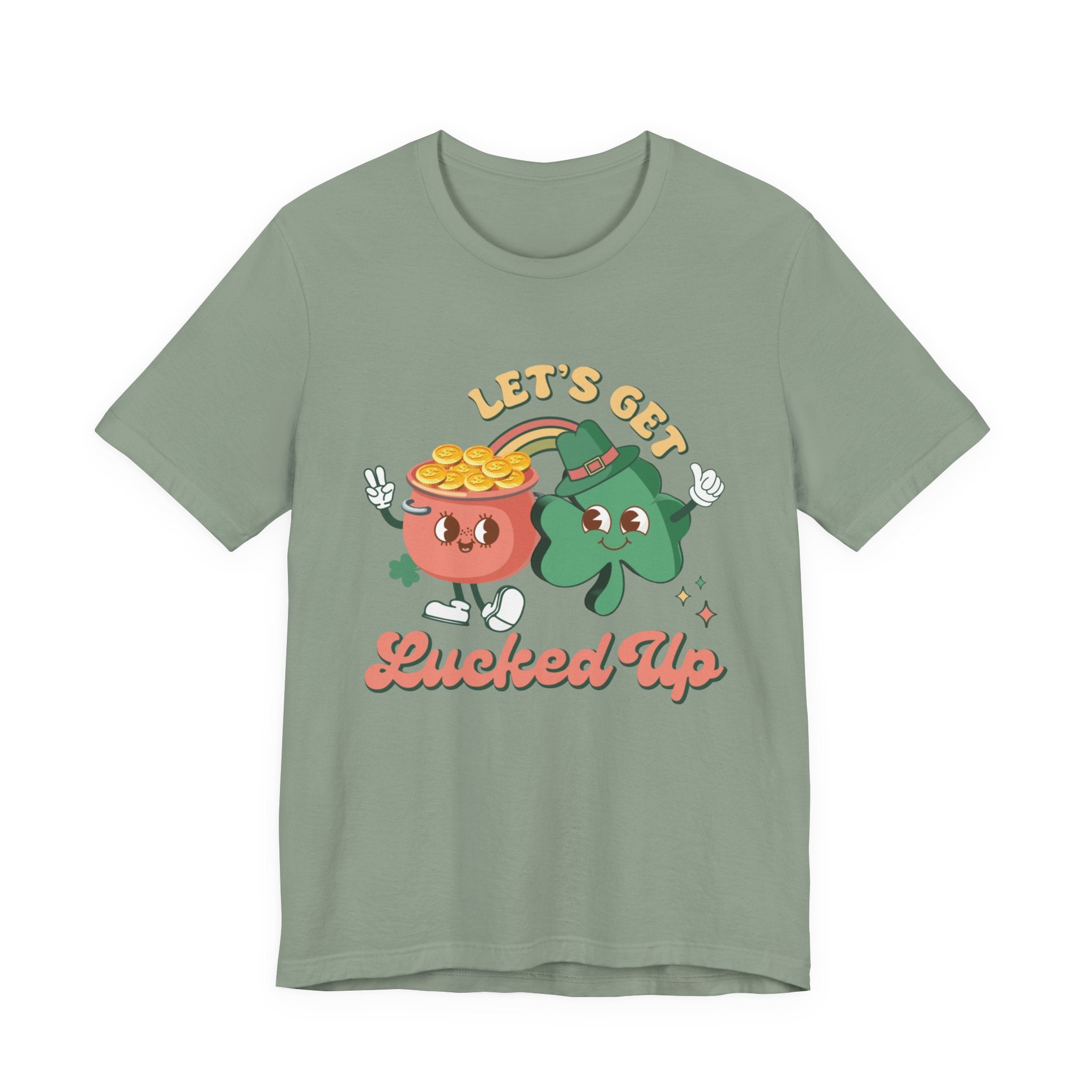 St Patrick's Day Tee, Irish Shamrock Tee, St Patty Shirt by Printify