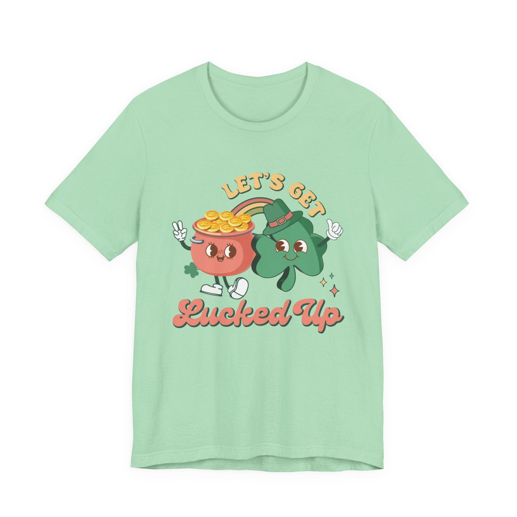 St Patrick's Day Tee, Irish Shamrock Tee, St Patty Shirt by Printify