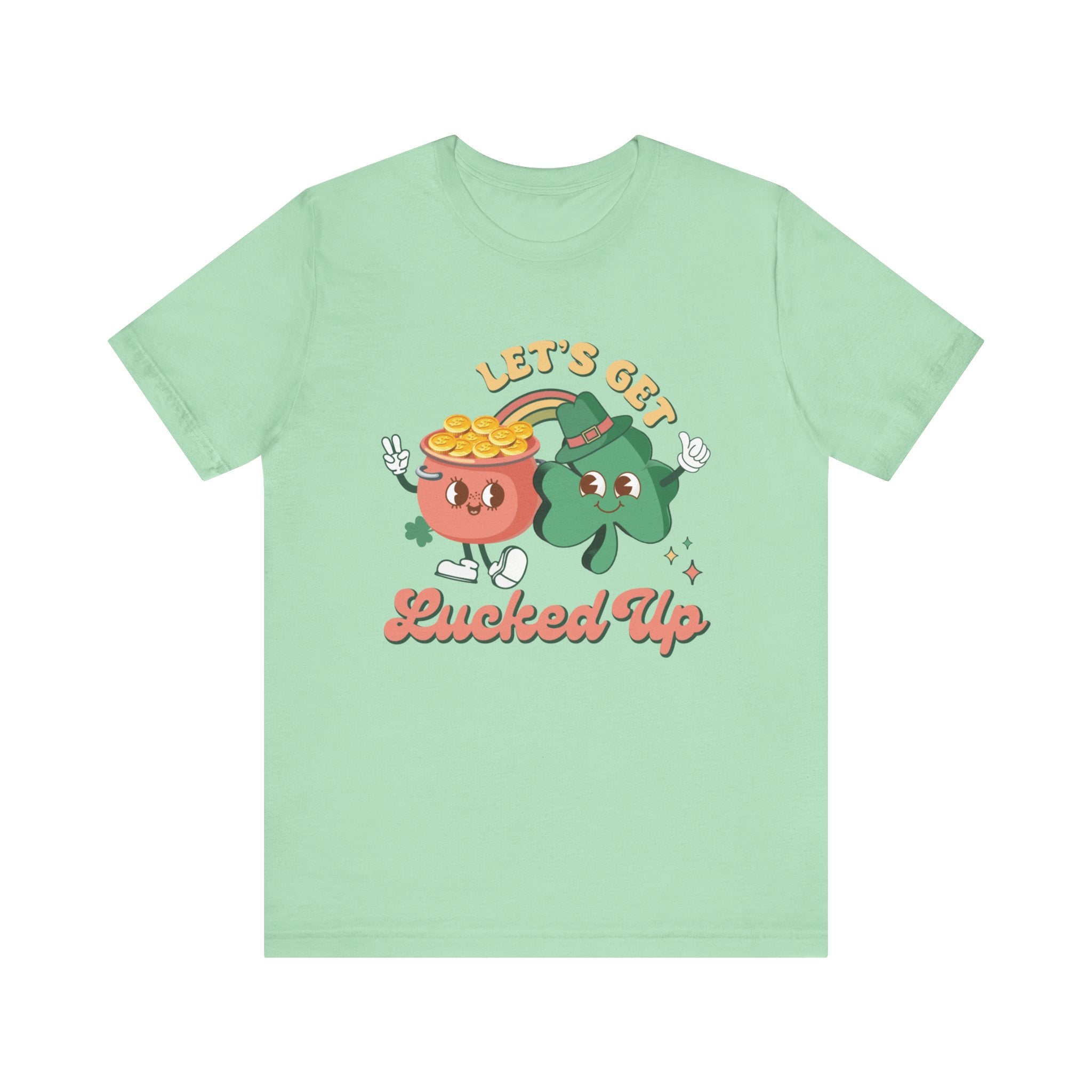 St Patrick's Day Tee, Irish Shamrock Tee, St Patty Shirt by Printify