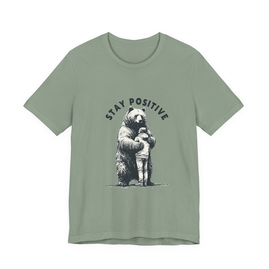 Stay Positive Bear Hug Shirt, Mental Health Shirt, Bear Hug by PopCultureByDesign36