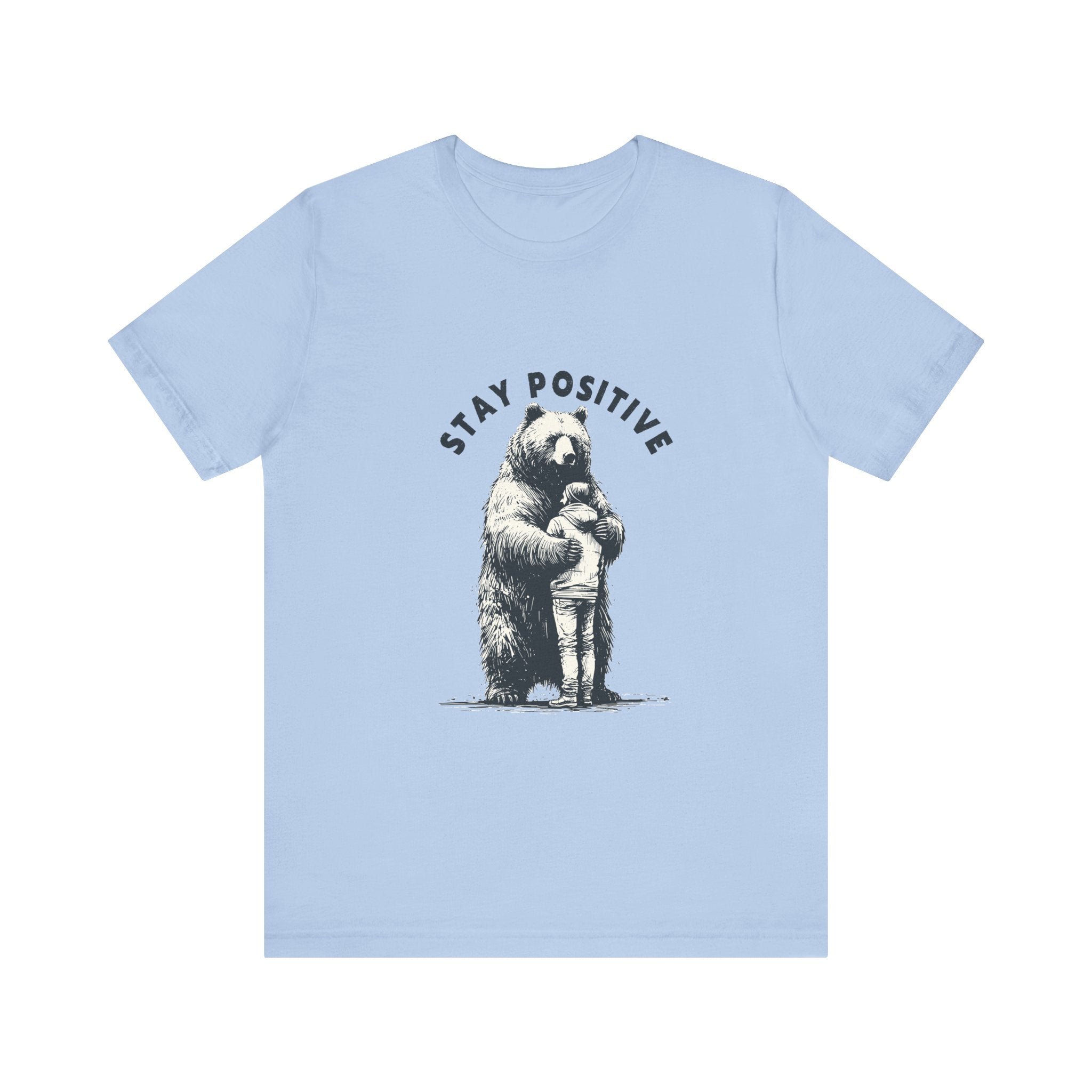 Stay Positive Bear Hug Shirt, Mental Health Shirt, Bear Hug by PopCultureByDesign36