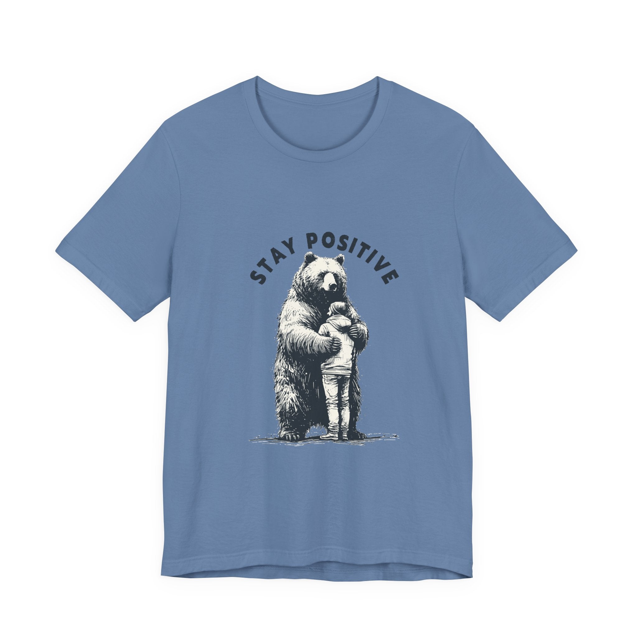 Stay Positive Bear Hug Shirt, Mental Health Shirt, Bear Hug by PopCultureByDesign36