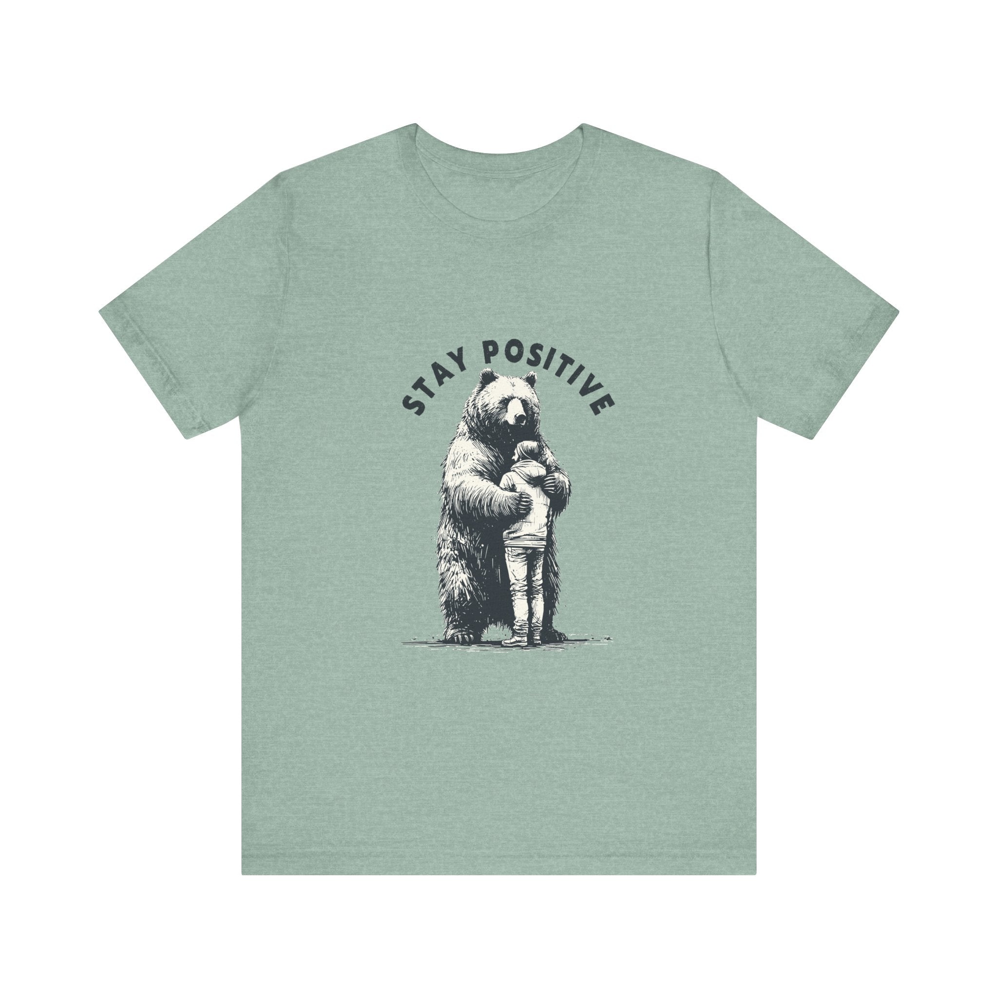 Stay Positive Bear Hug Shirt, Mental Health Shirt, Bear Hug by PopCultureByDesign36