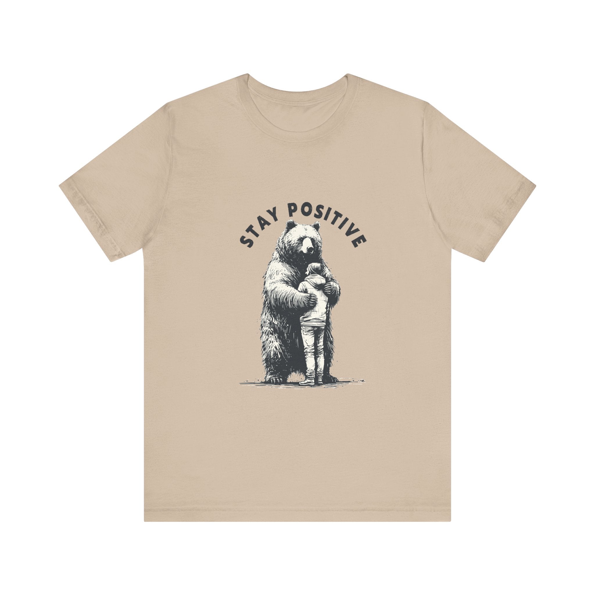 Stay Positive Bear Hug Shirt, Mental Health Shirt, Bear Hug by PopCultureByDesign36